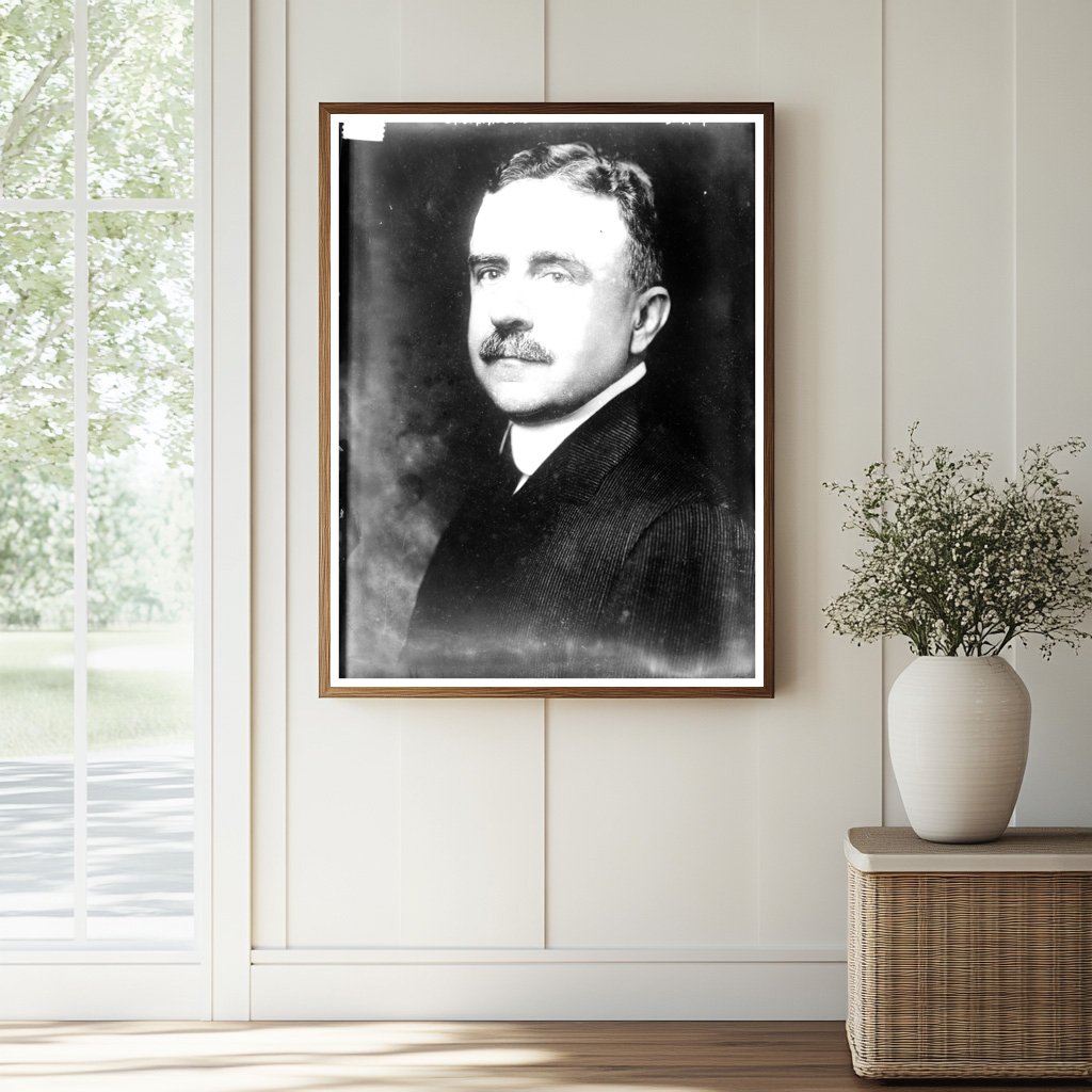 Early 1900s Portrait of a Notable Historical Figure