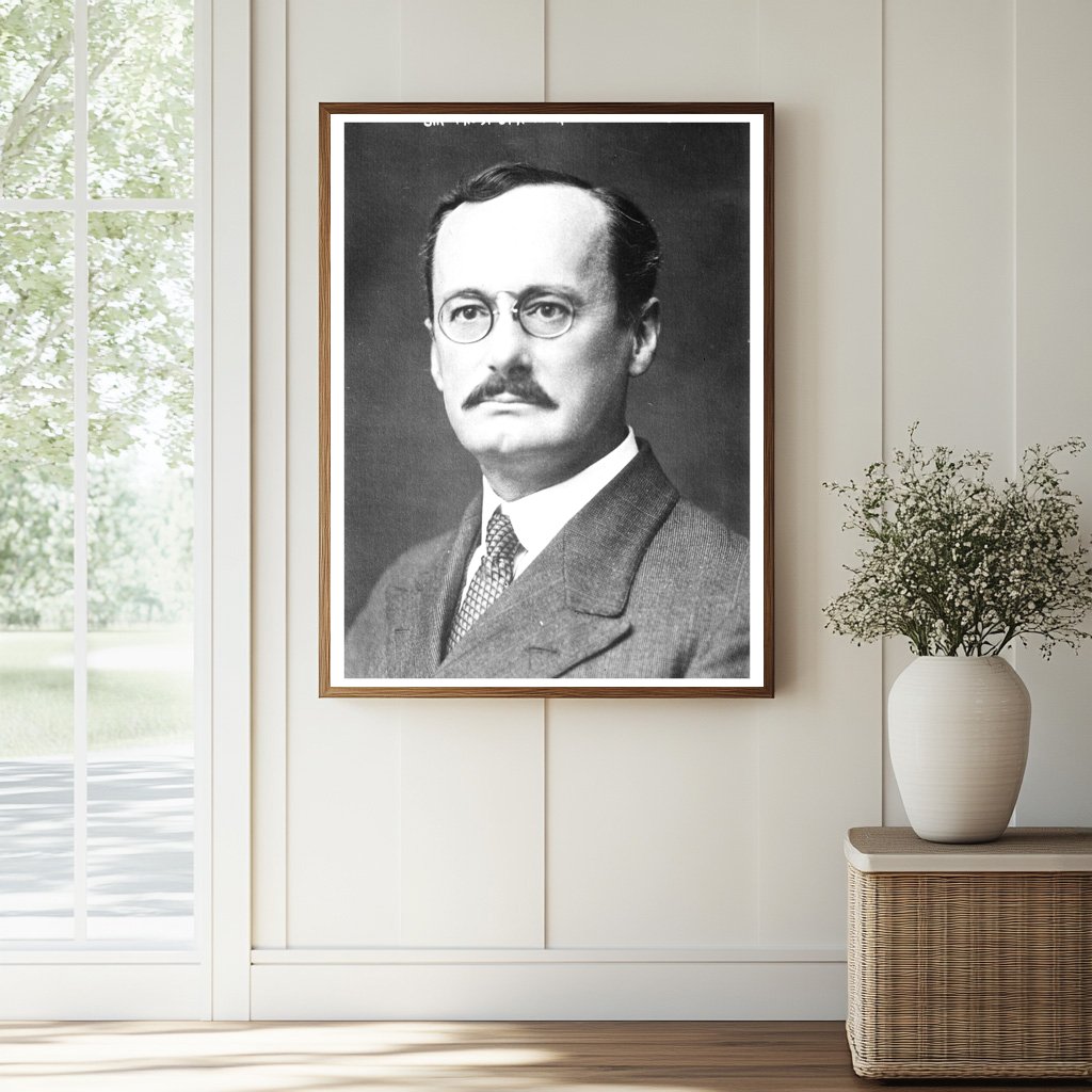 1925 Portrait of Renowned British Physician Horder