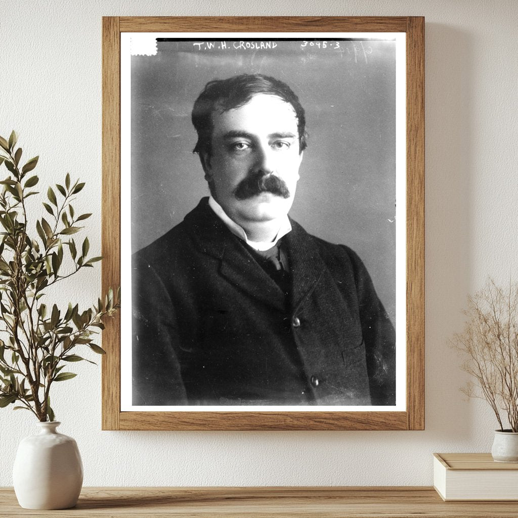 1914 Portrait of Social Advocate T.W.H. Crosland