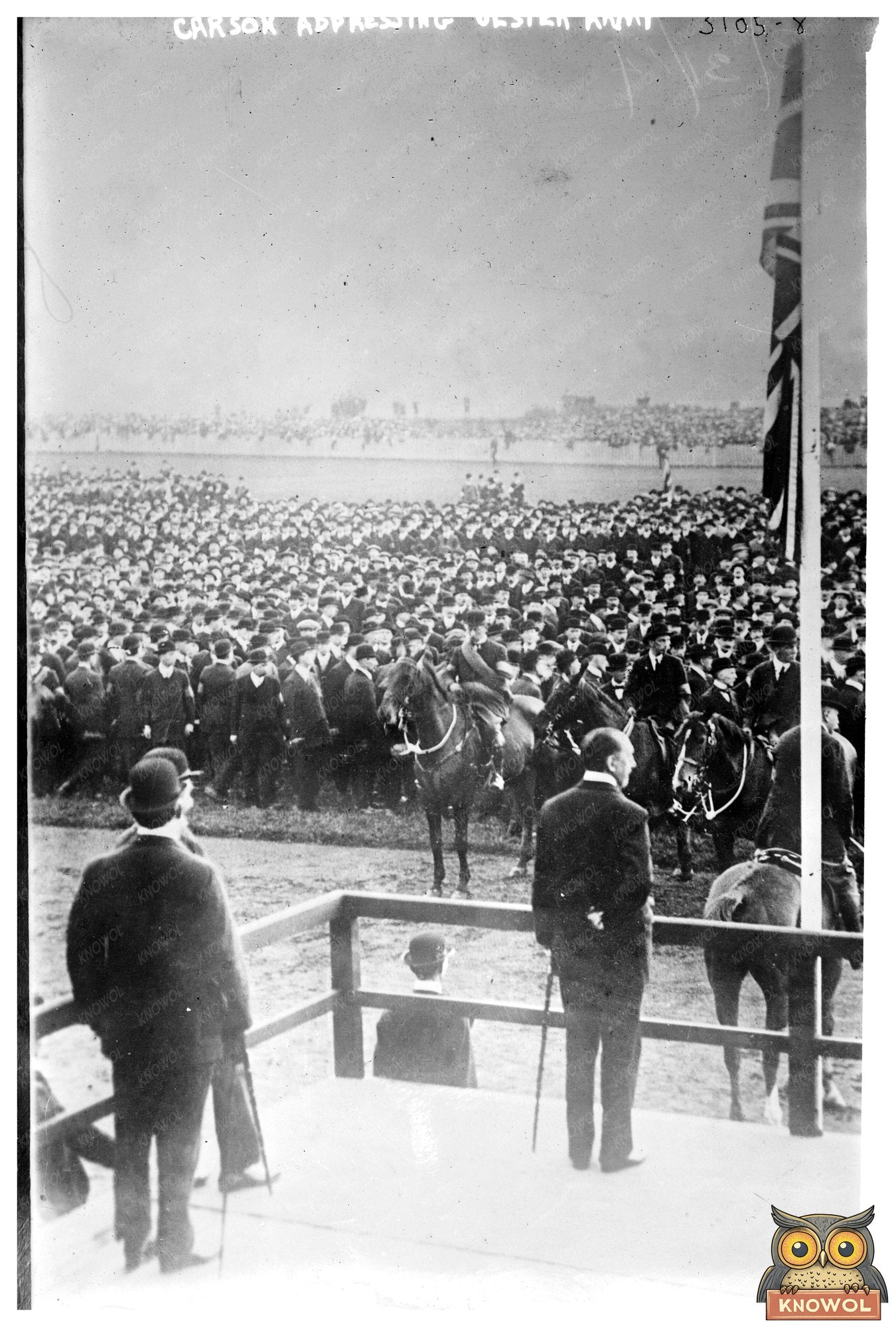 Historical Moment: Carson Speaks to Ulster Army, 1914