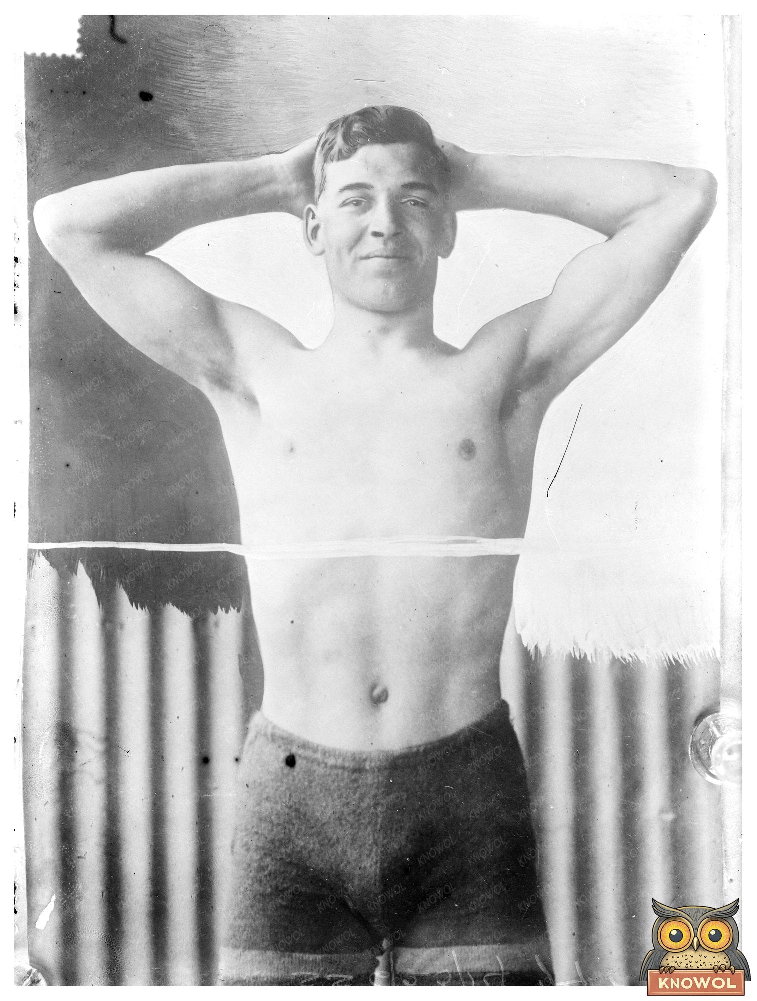 1914 Portrait of Bob Dibble: A Glimpse into History