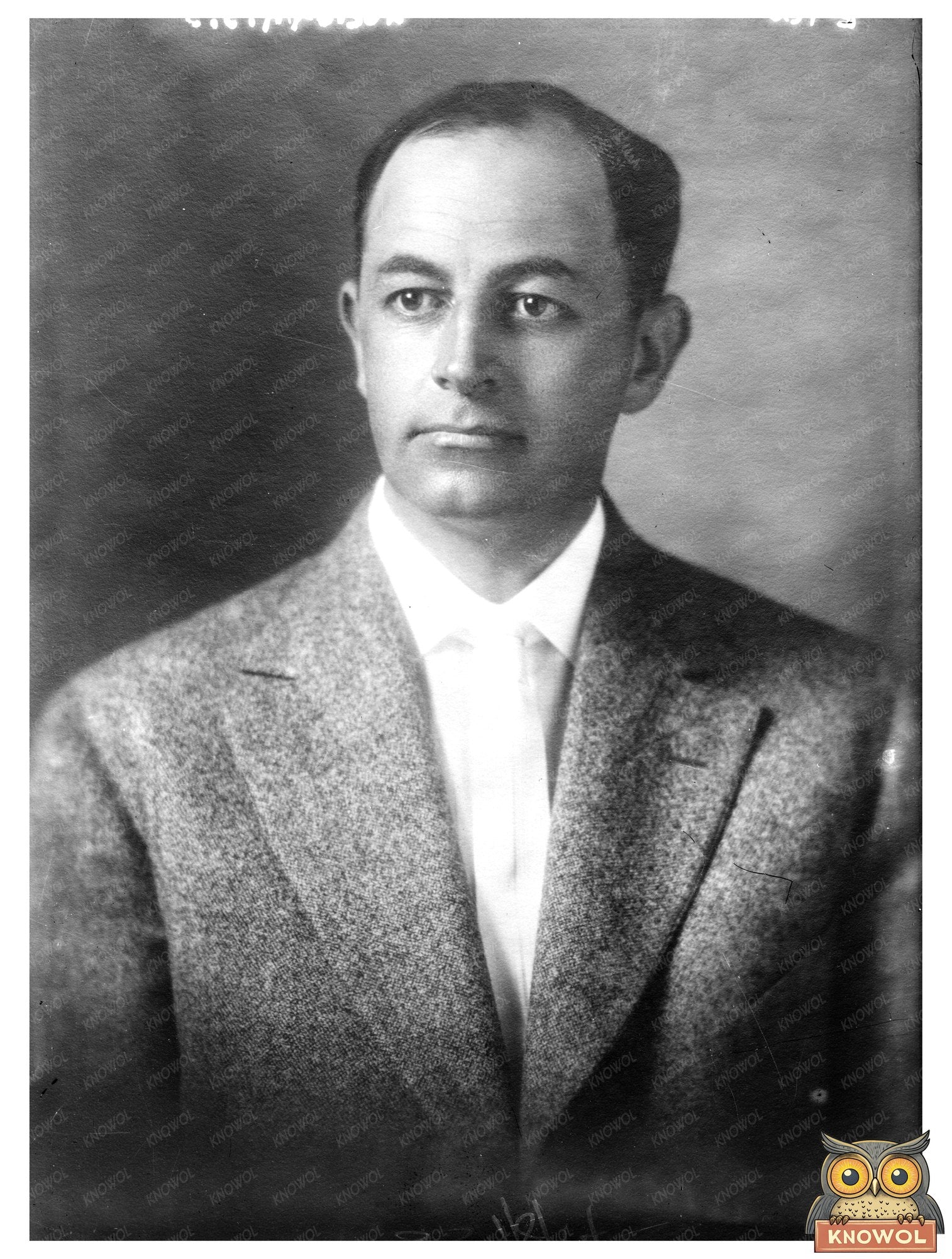 1914 Portrait of a Pioneer in the Insurance Industry