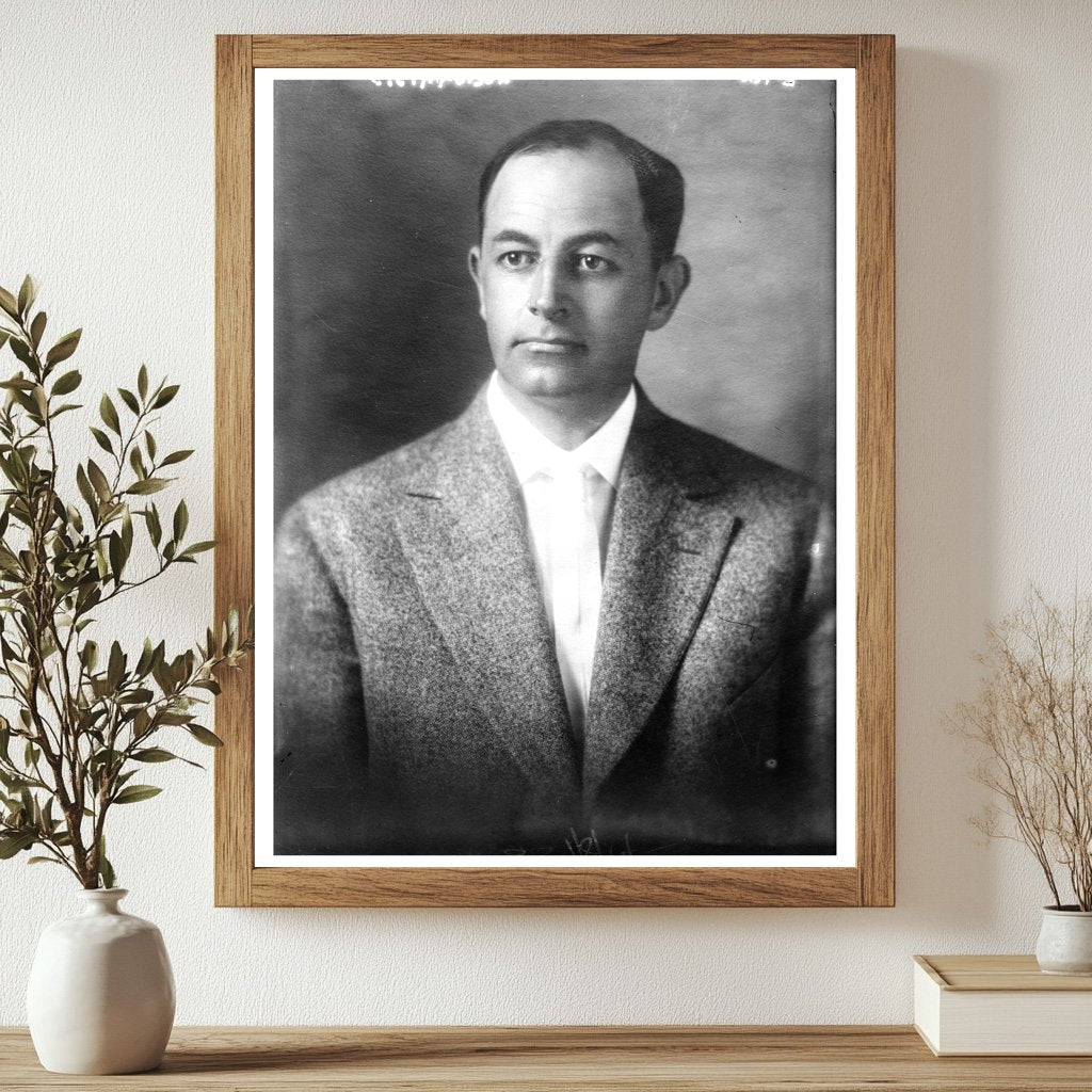 1914 Portrait of a Pioneer in the Insurance Industry