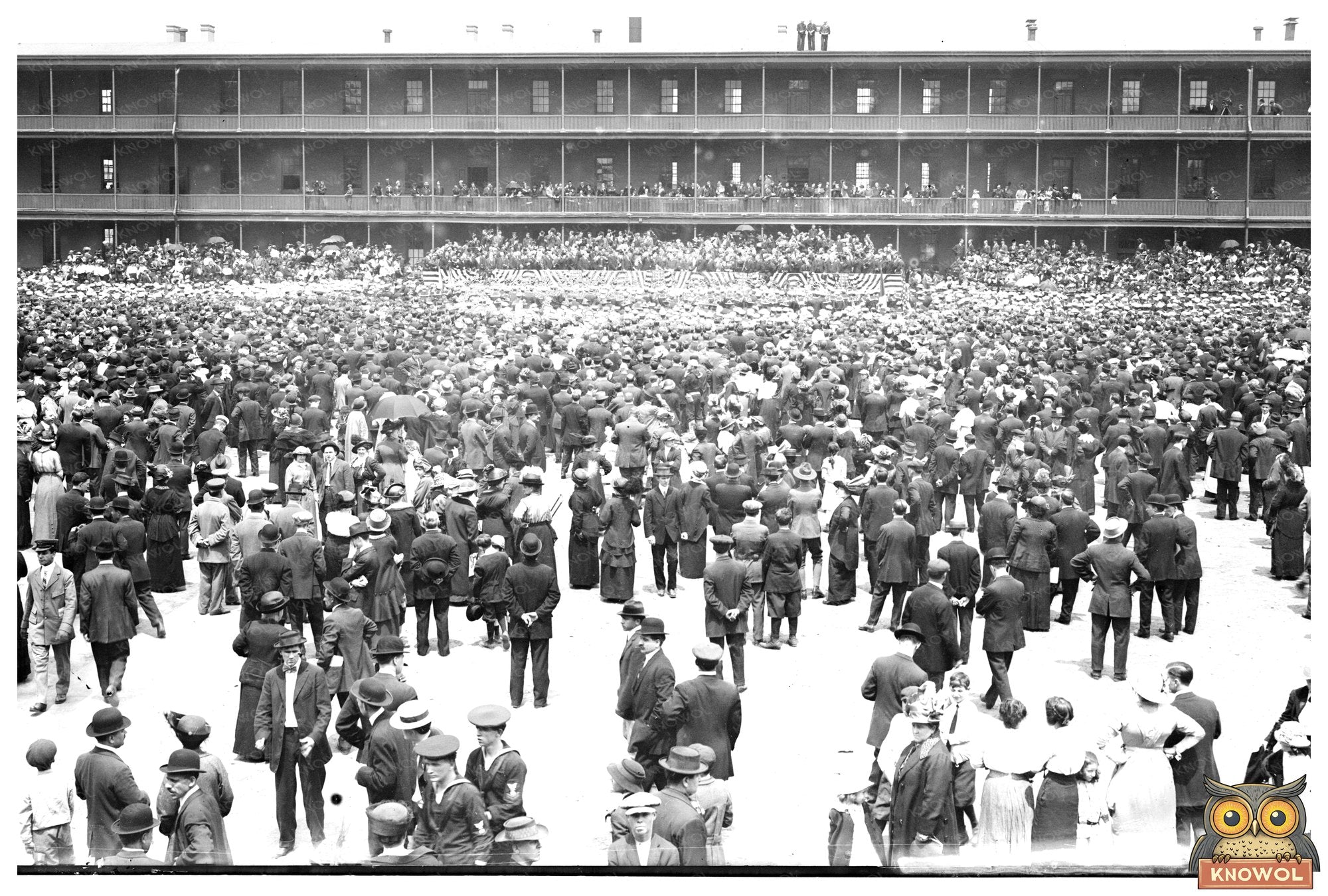 1914 Brooklyn Funeral for SS Vera Cruz Victims