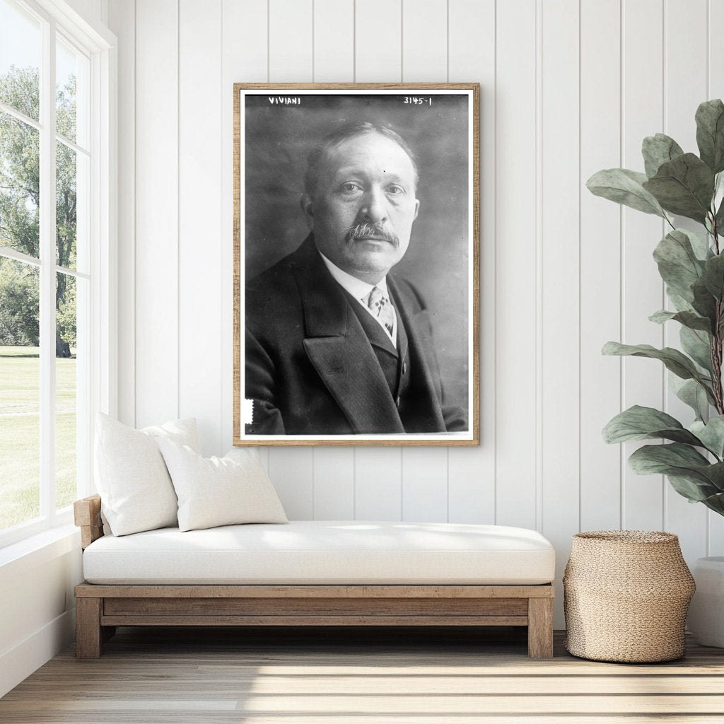 Historic Portrait of Léon Viviani, 1917