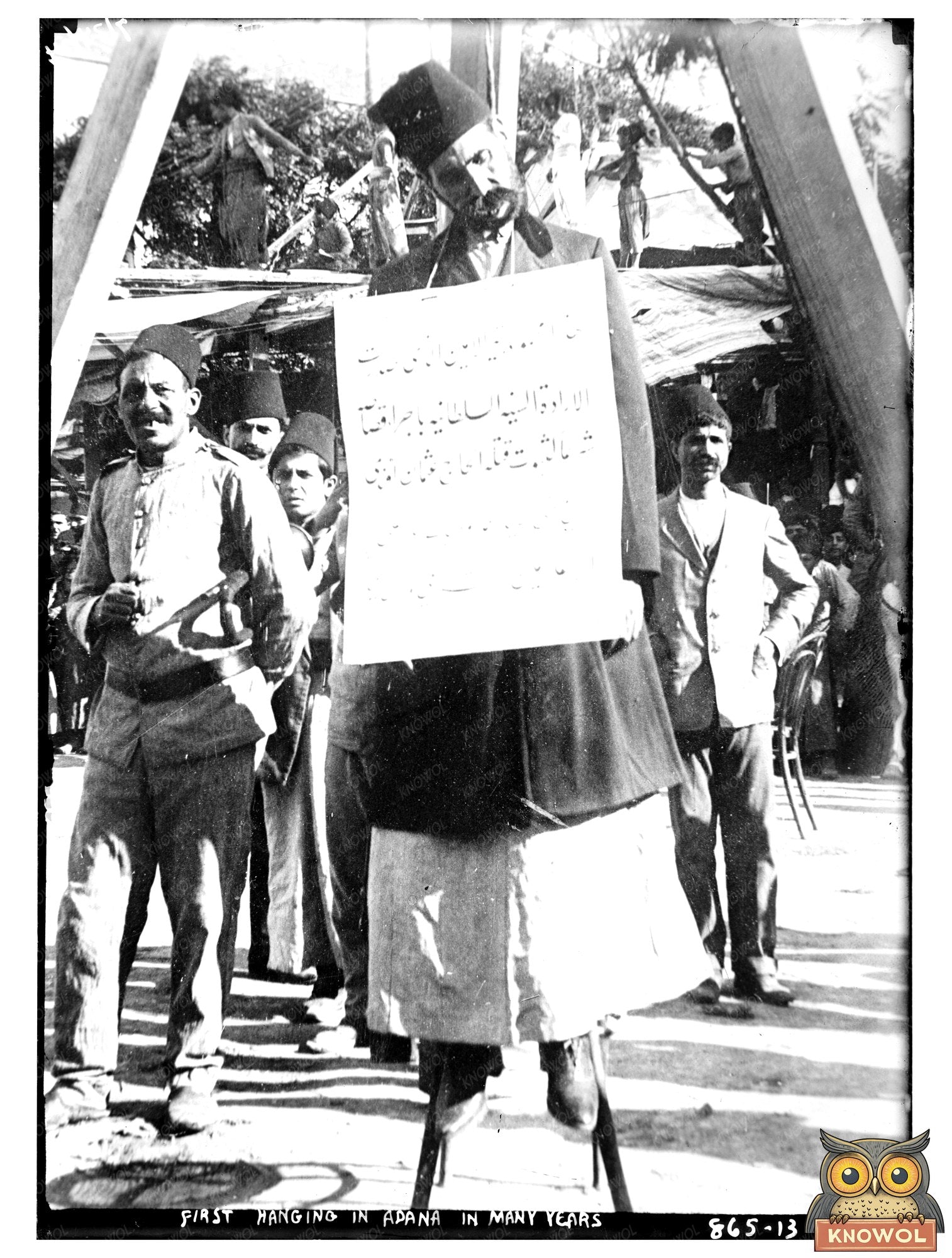 1924 Adana: Unforgettable Scene of Historic Execution