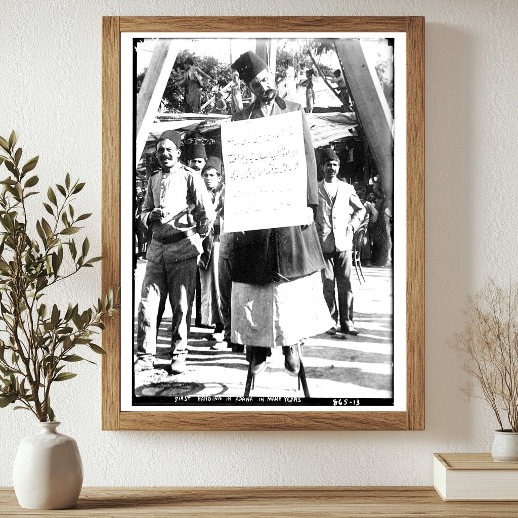 1924 Adana: Unforgettable Scene of Historic Execution