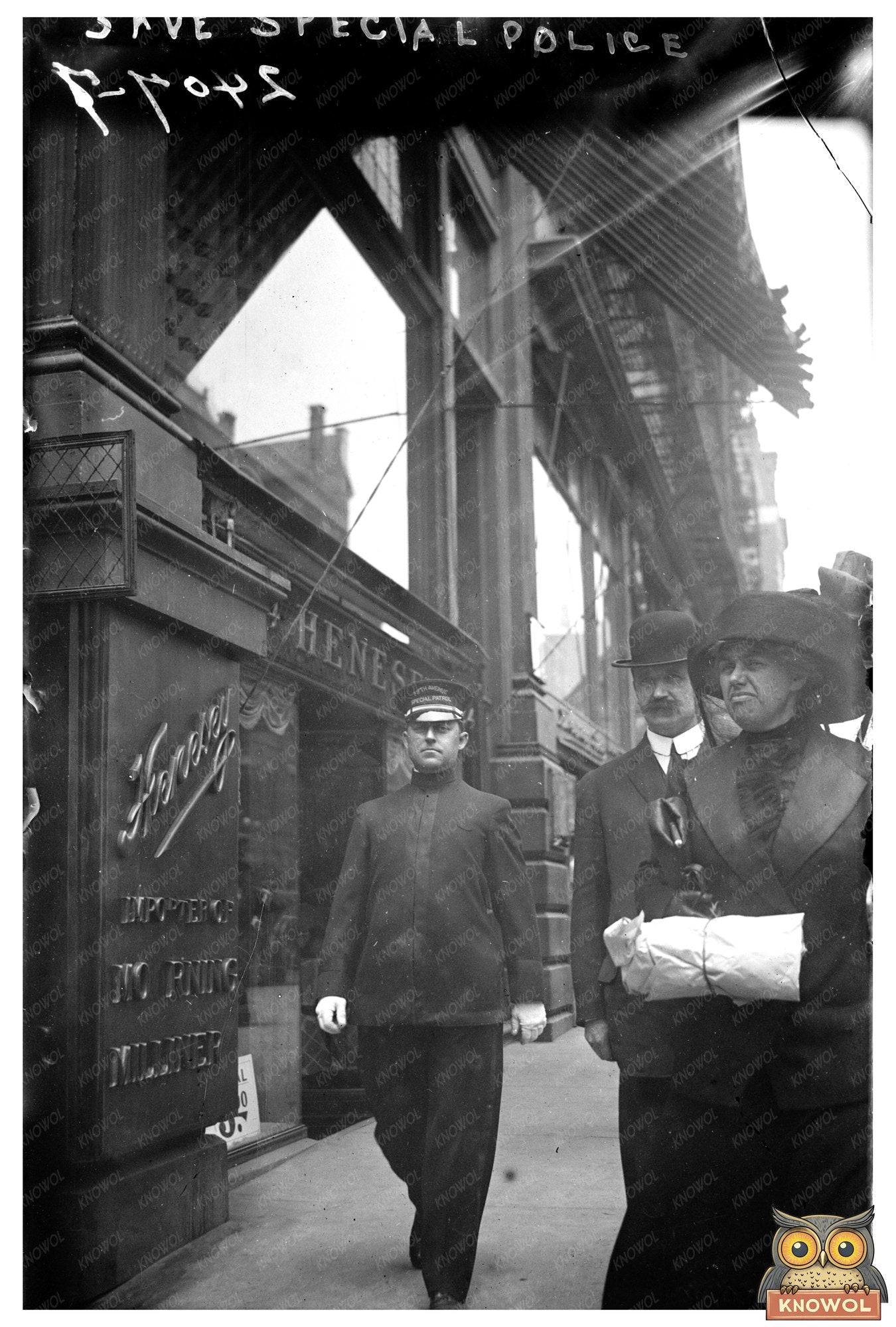 Early 20th Century Urban Special Police Officer