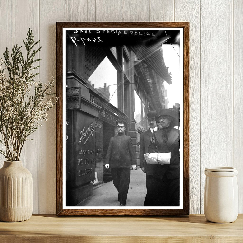 Early 20th Century Urban Special Police Officer