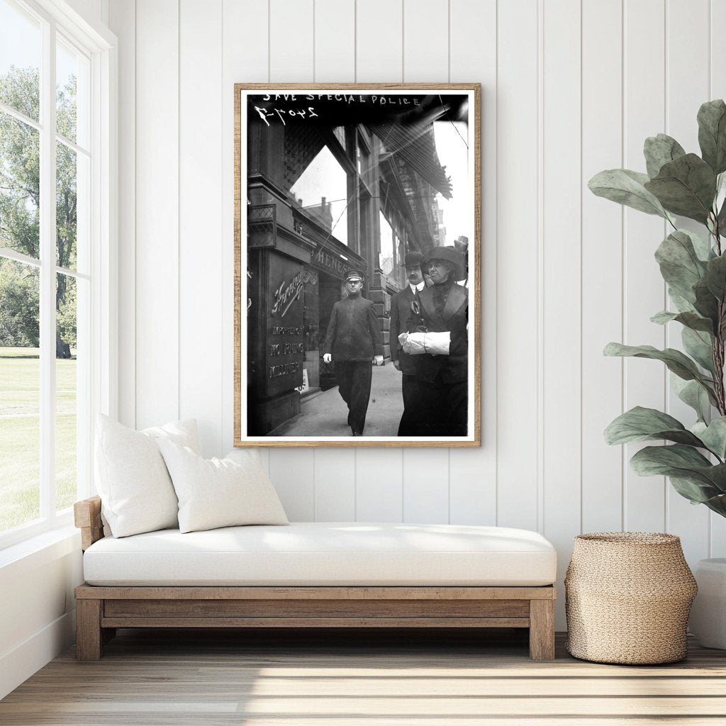 Early 20th Century Urban Special Police Officer