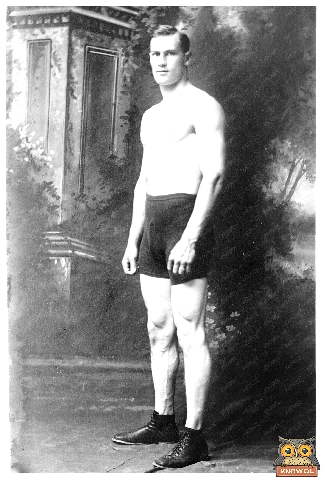 Early 20th Century Boxing Icon Portrait