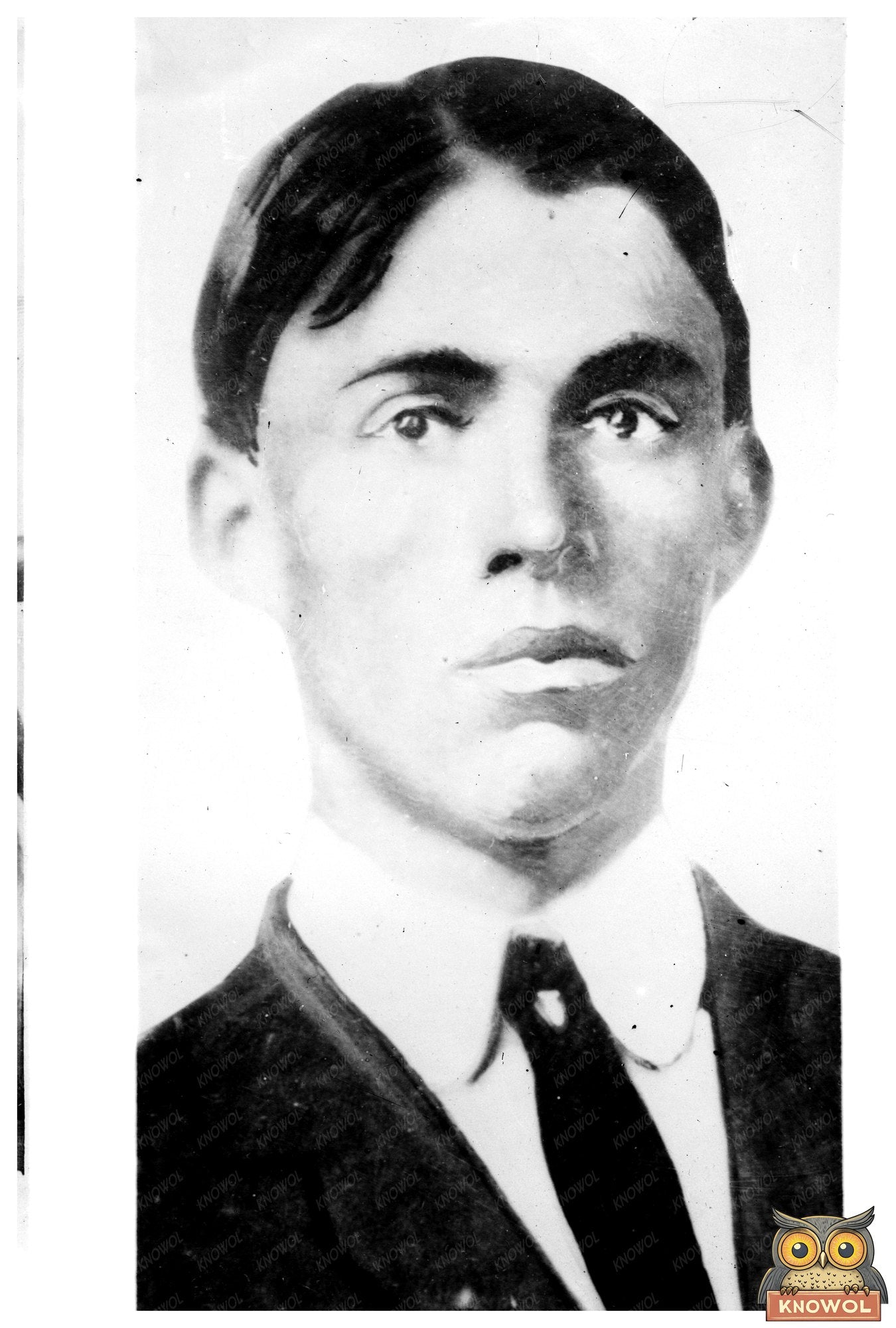 Historic Portrait of Early 20th Century Leader