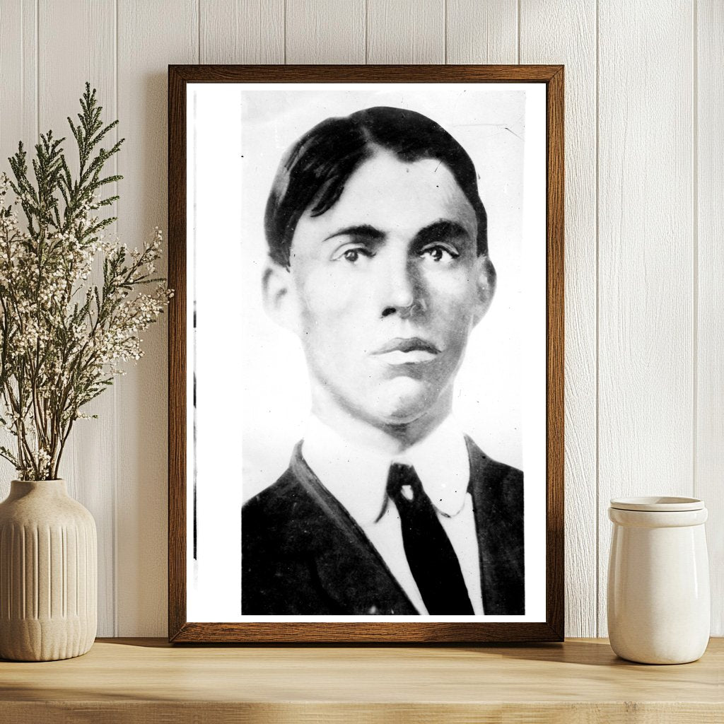 Historic Portrait of Early 20th Century Leader