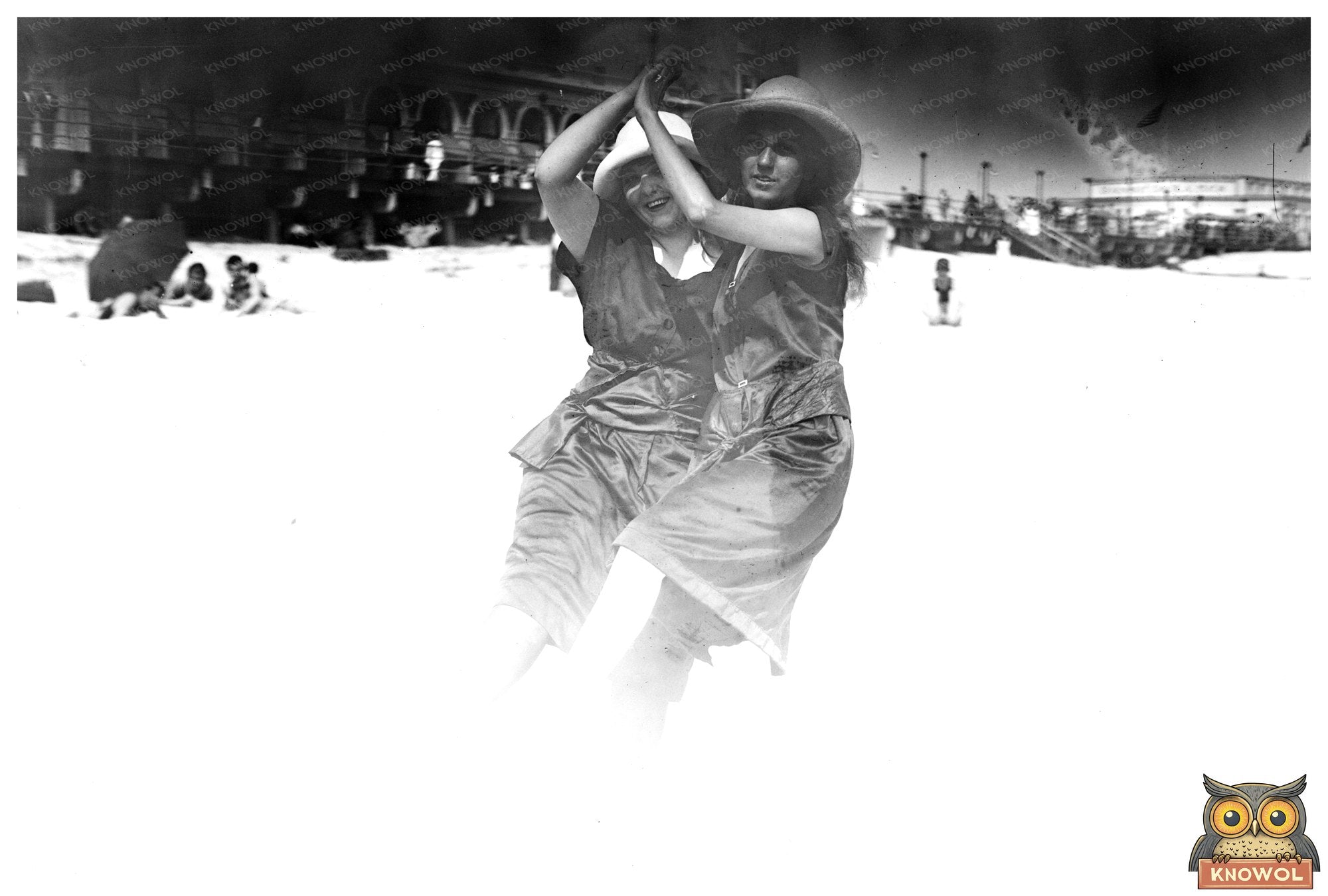 1920s Tango Scene in Long Beach: A Captivating Moment