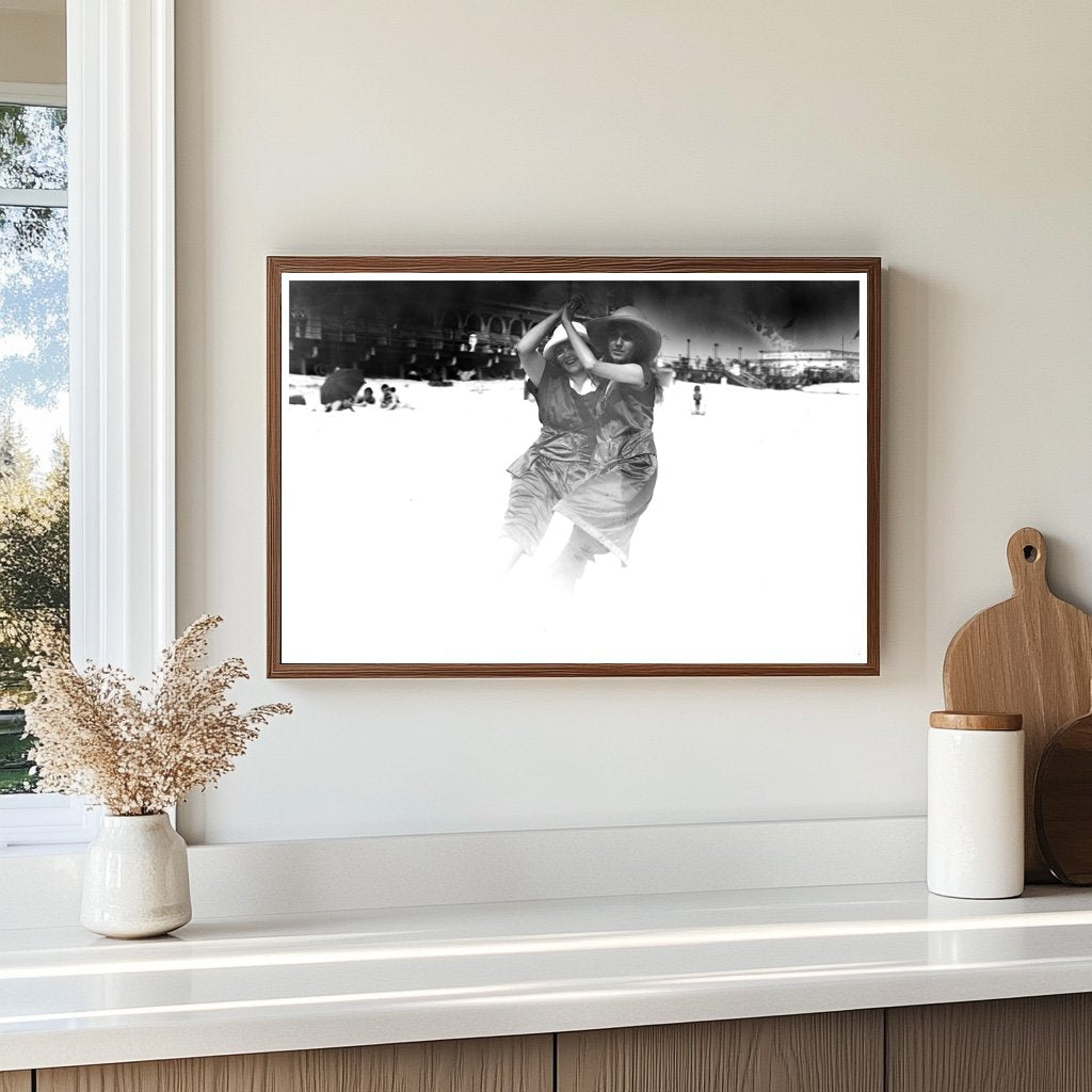 1920s Tango Scene in Long Beach: A Captivating Moment