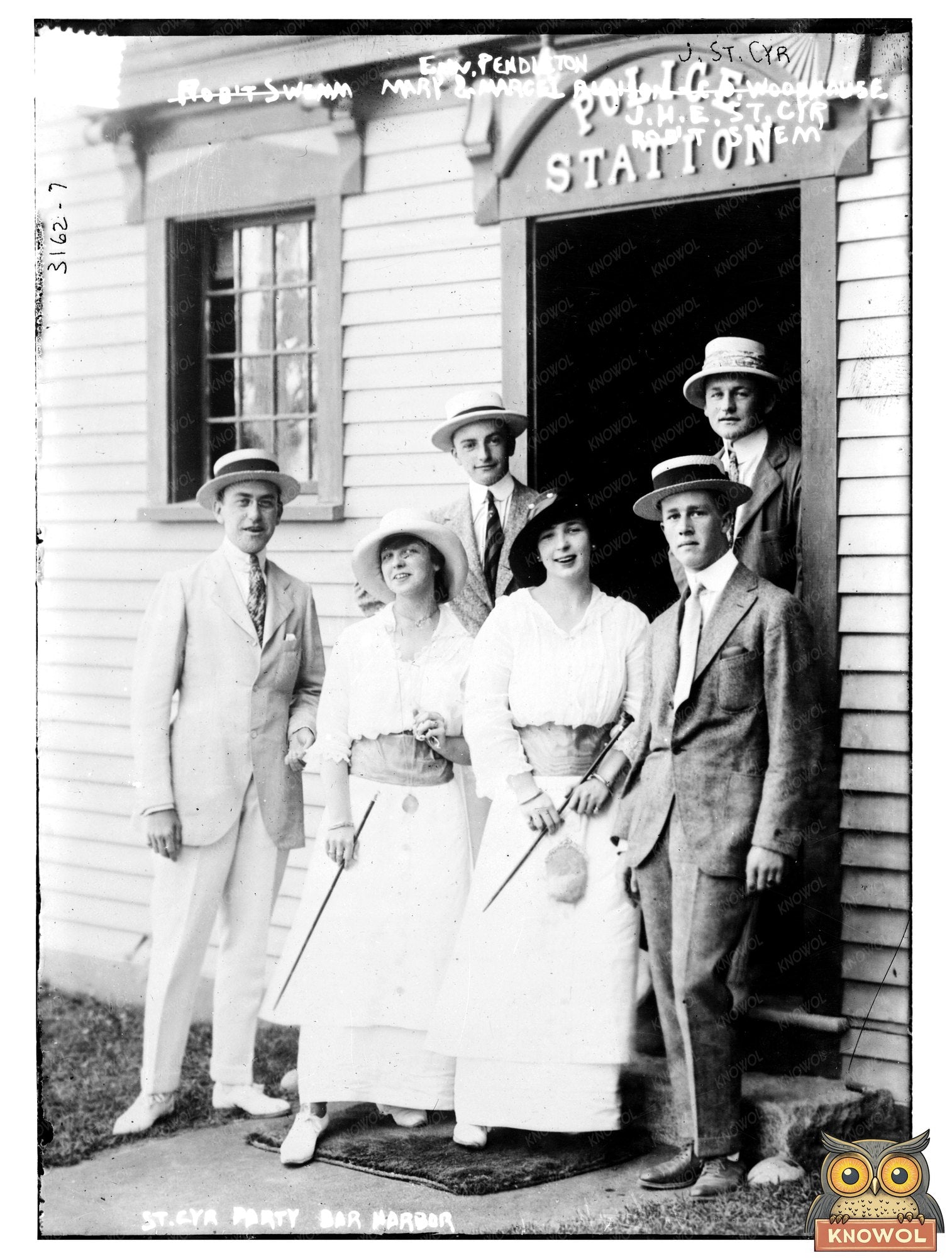 1914 St. Cyr Party: Glimpse of Bar Harbor Elegance