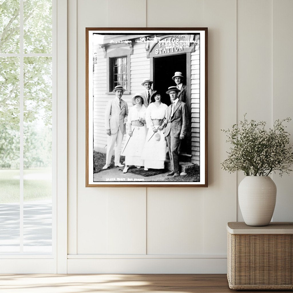 1914 St. Cyr Party: Glimpse of Bar Harbor Elegance