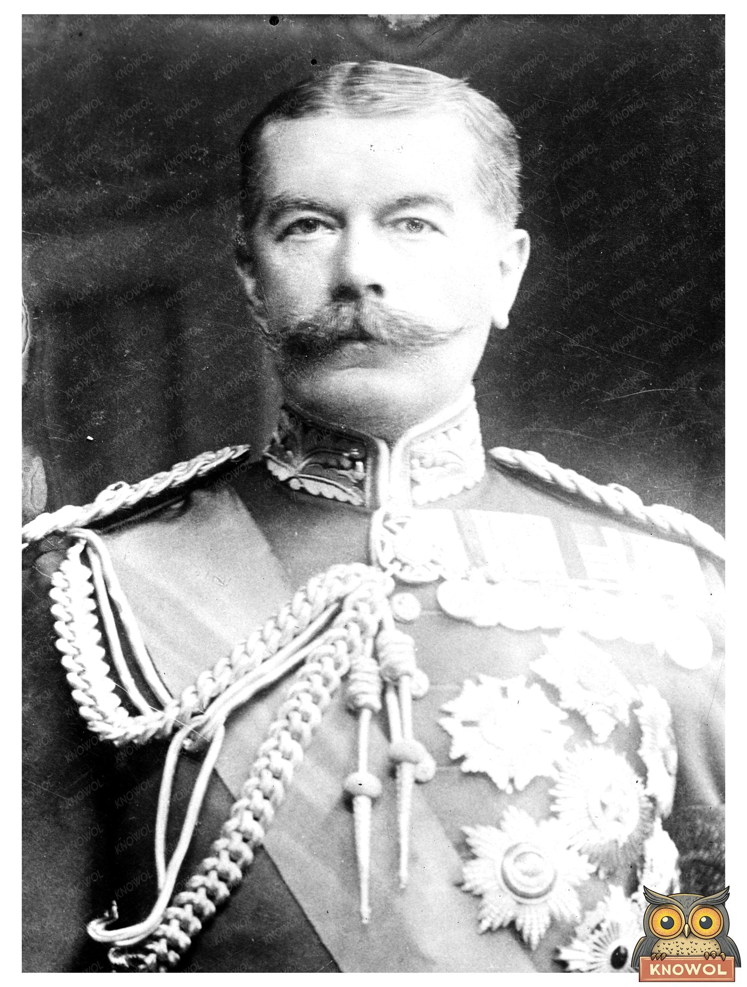 Historic Portrait of Viscount Kitchener, 1910-1915