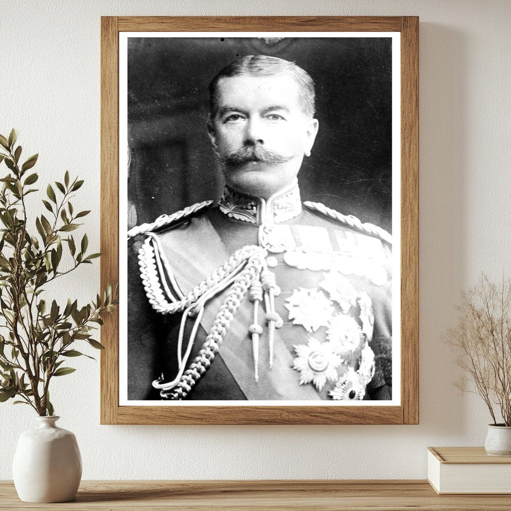 Historic Portrait of Viscount Kitchener, 1910-1915
