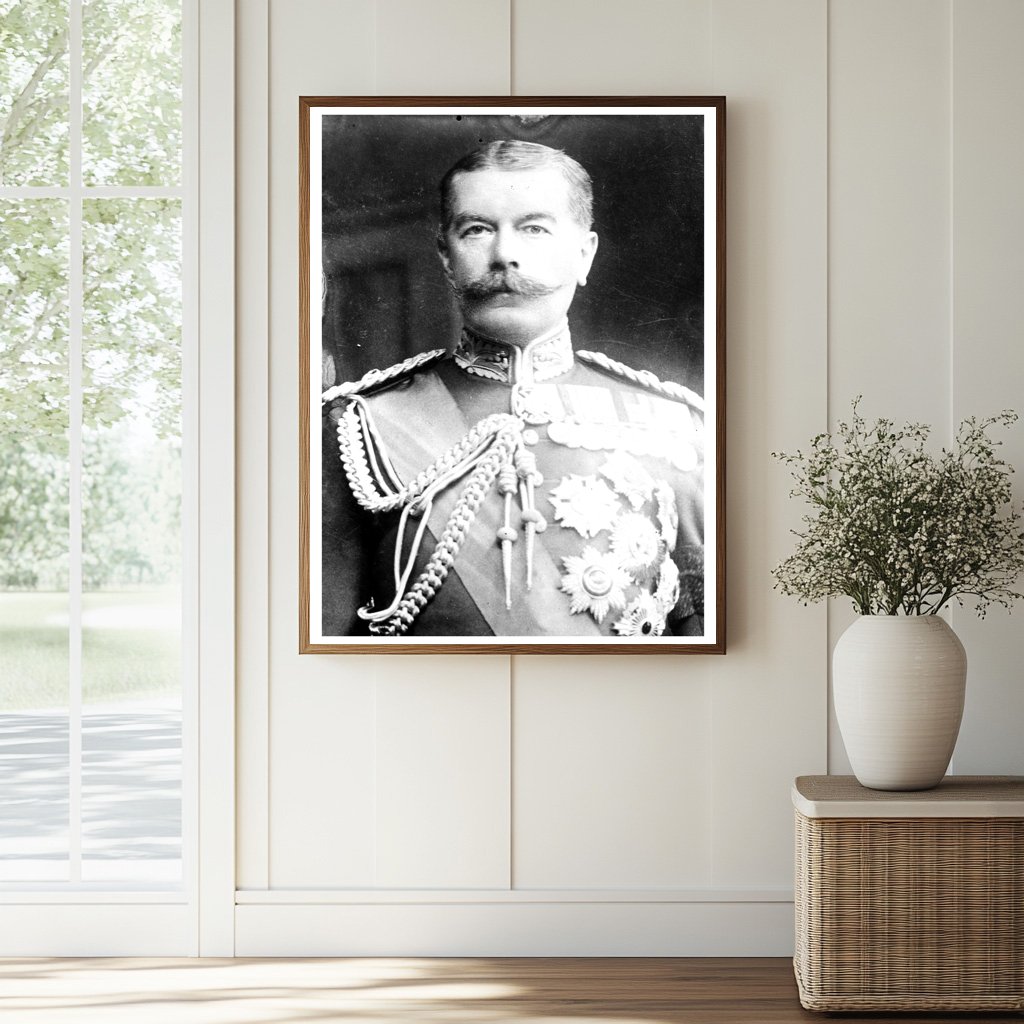 Historic Portrait of Viscount Kitchener, 1910-1915