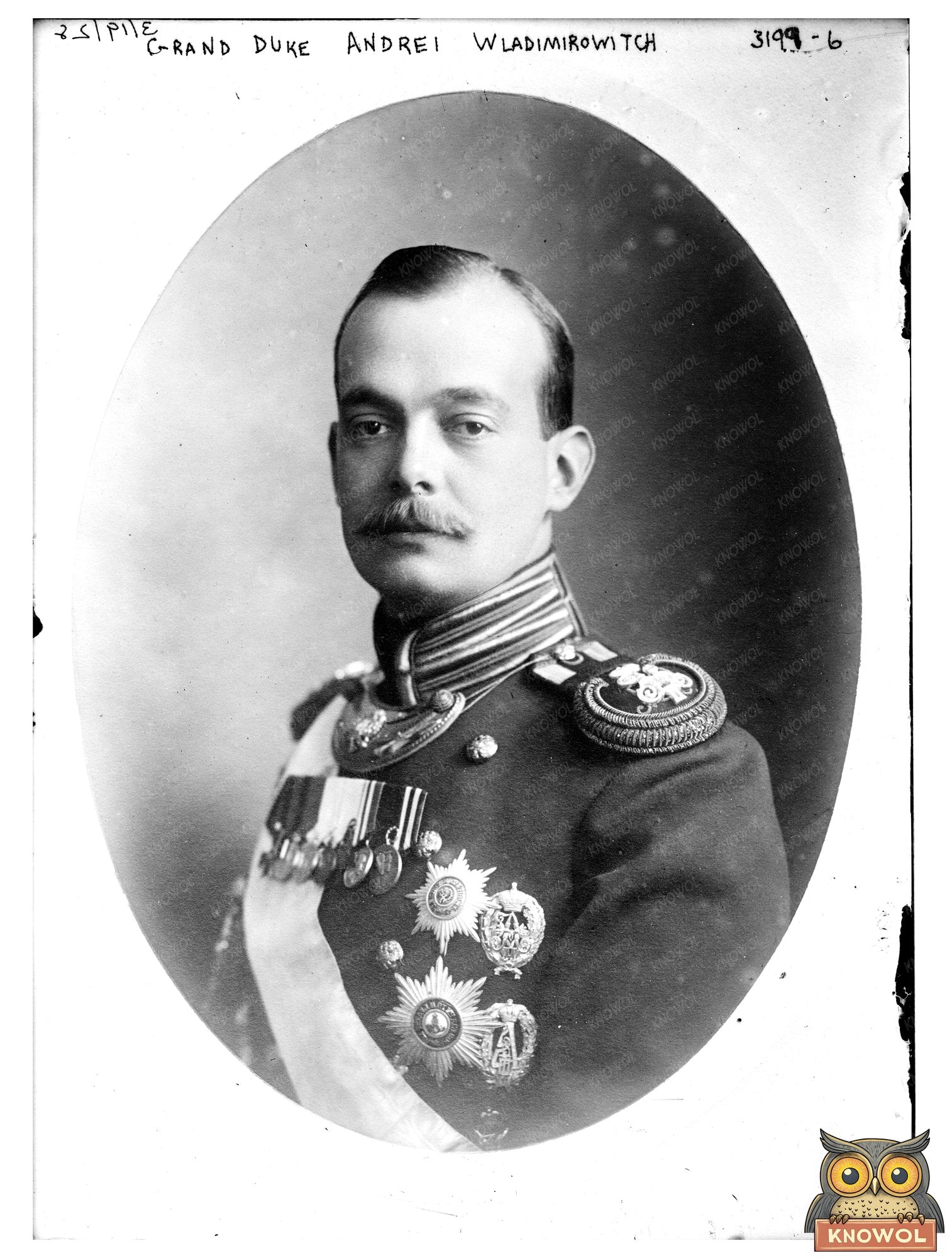 1928 Portrait of Grand Duke Andrei Wladimirowitch