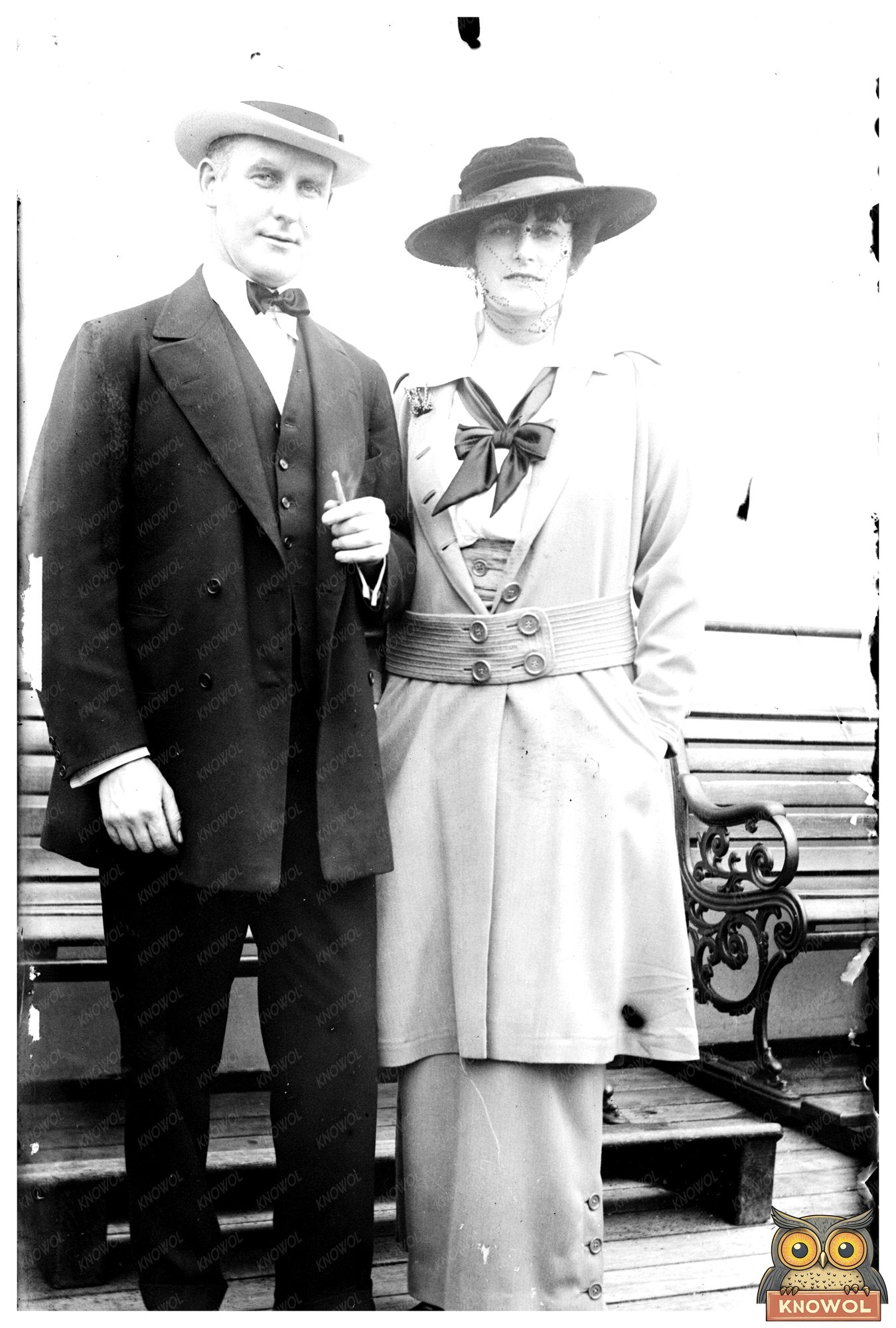 Victorian Elegance: Captain Beresford & Kitty Gordon