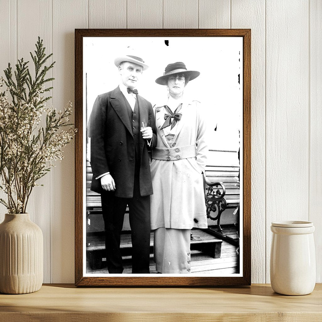 Victorian Elegance: Captain Beresford & Kitty Gordon
