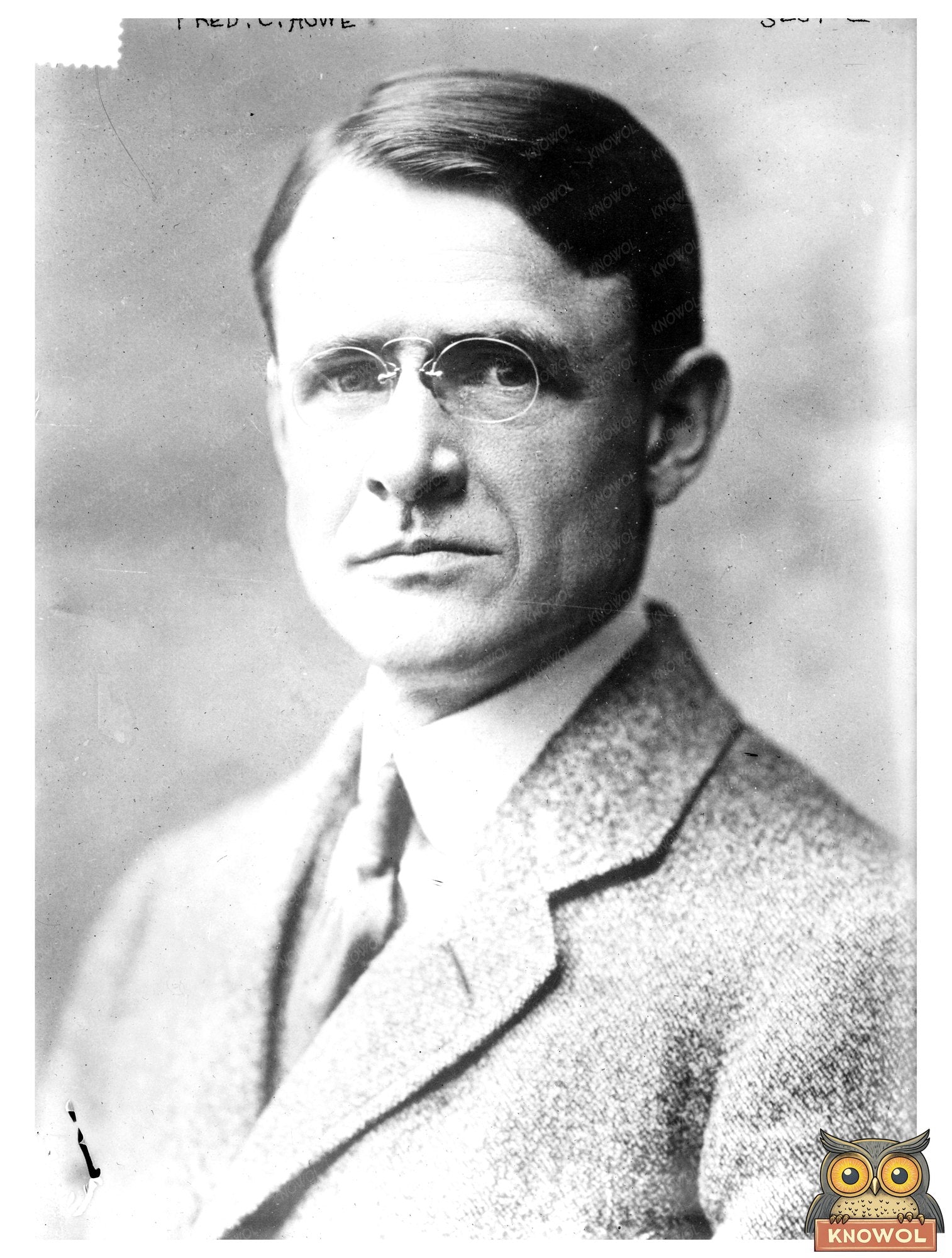 Influential Early 20th Century Political Portrait