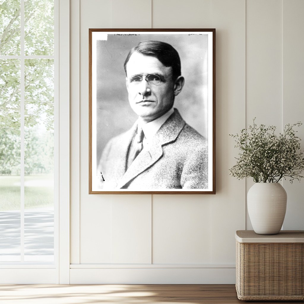Influential Early 20th Century Political Portrait