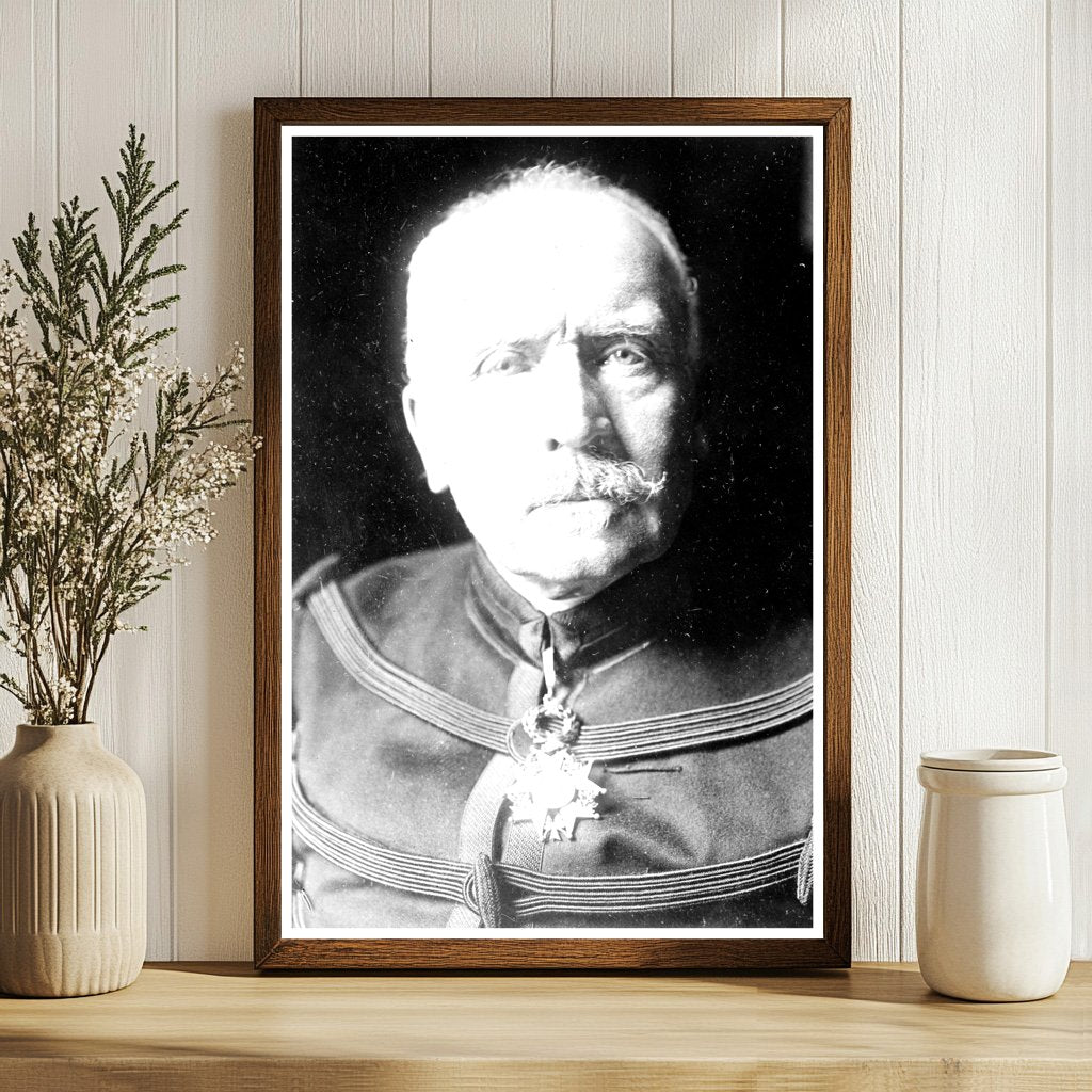 Early 20th Century Military Portrait of General Chomer