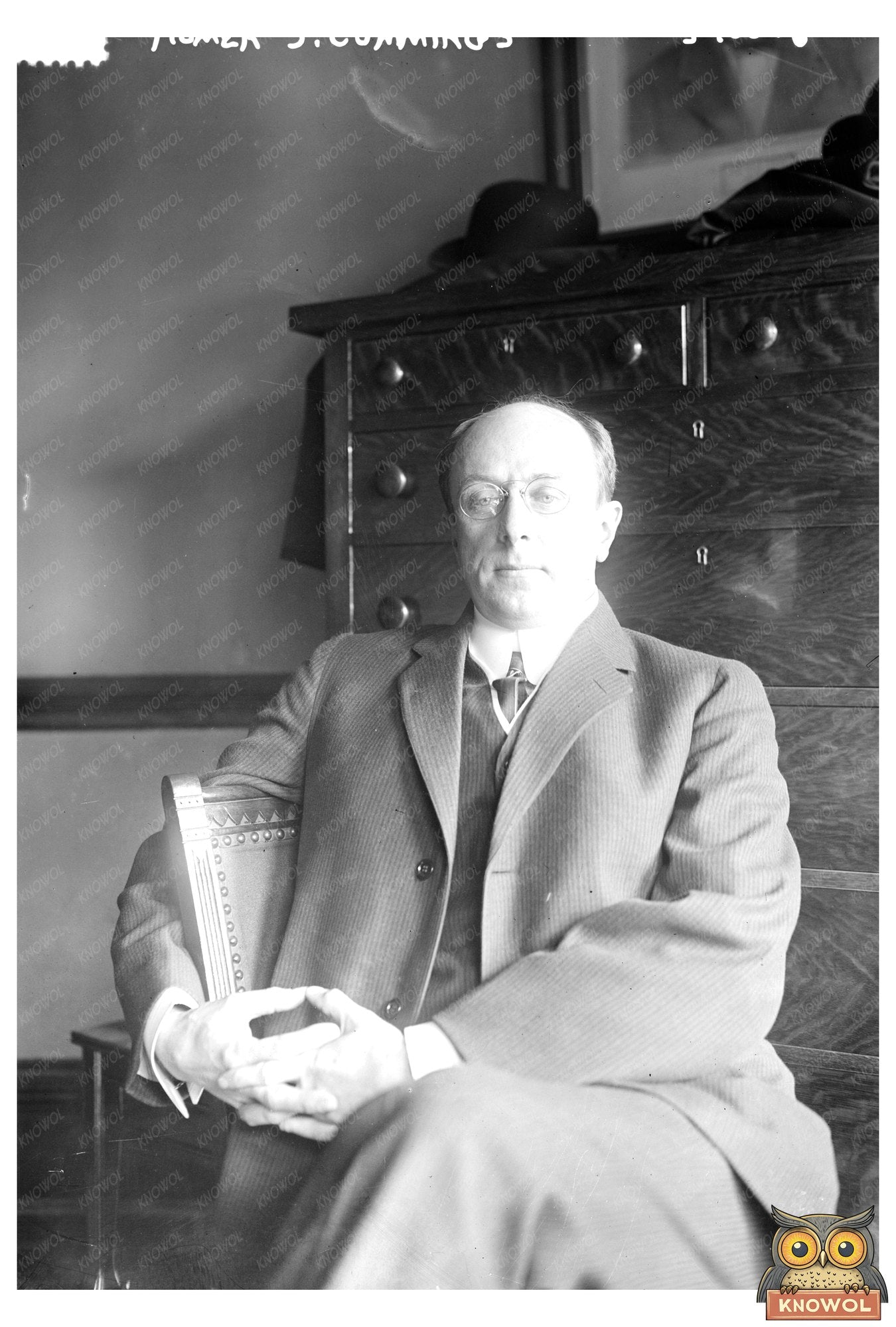 Historic 1915 Portrait of a U.S. Attorney General