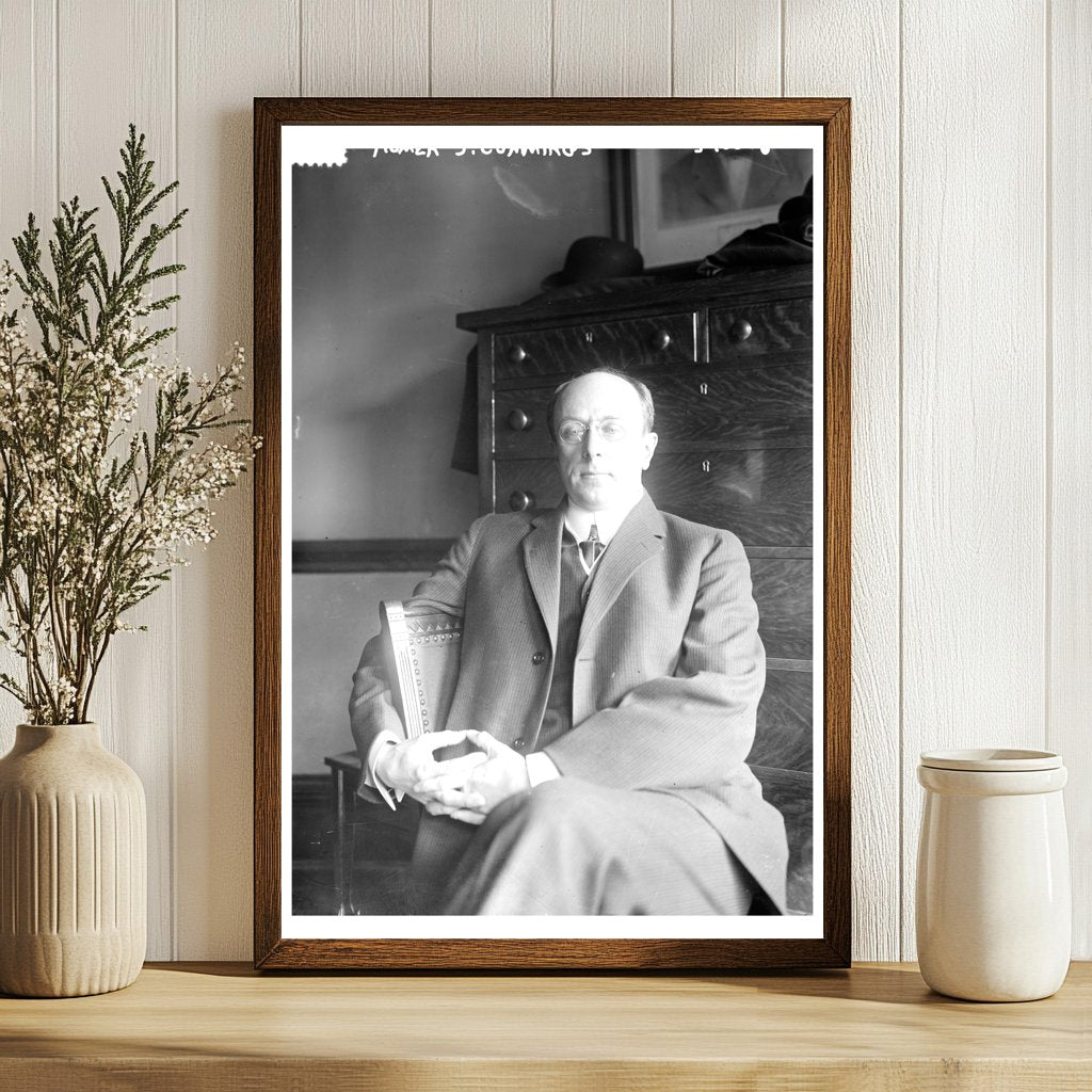 Historic 1915 Portrait of a U.S. Attorney General