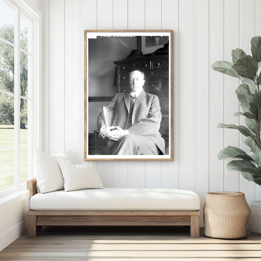 Historic 1915 Portrait of a U.S. Attorney General