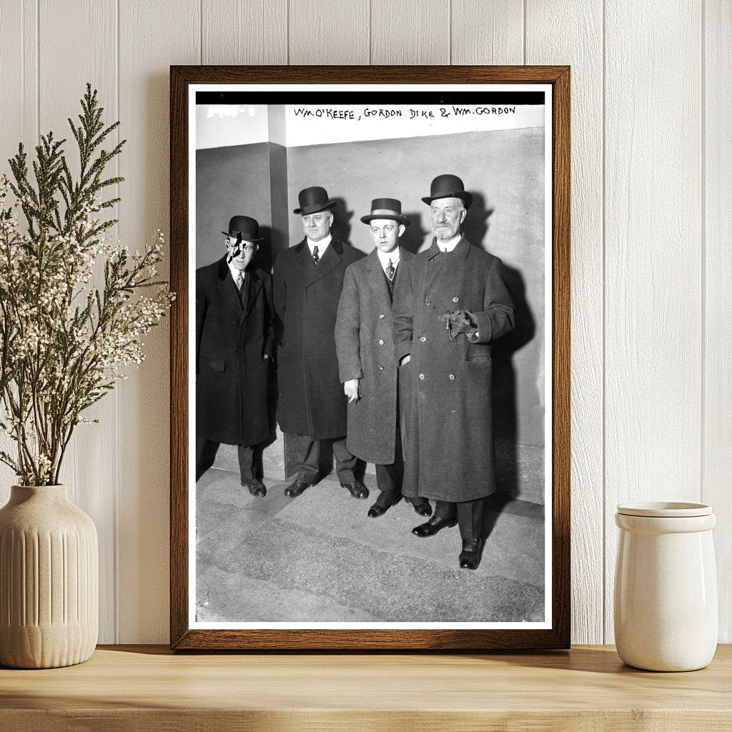 Early 20th Century Trio Portrait from 1910s