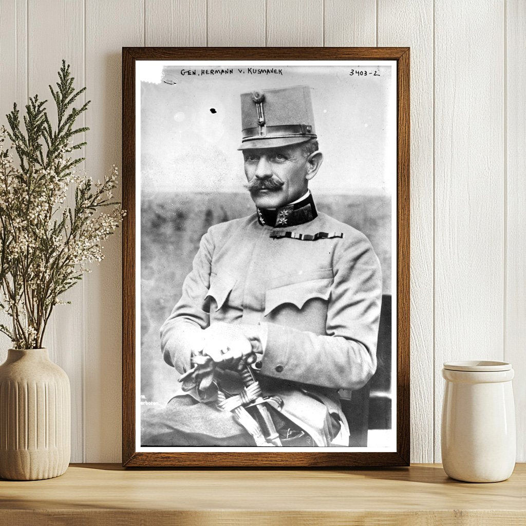 WWI Era Portrait of General Hermann V. Kusmanek
