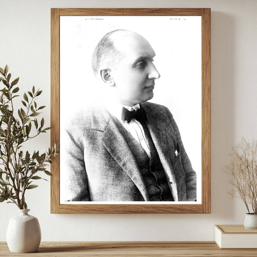 1927 Portrait of A. Zaleski: A Snapshot in Time