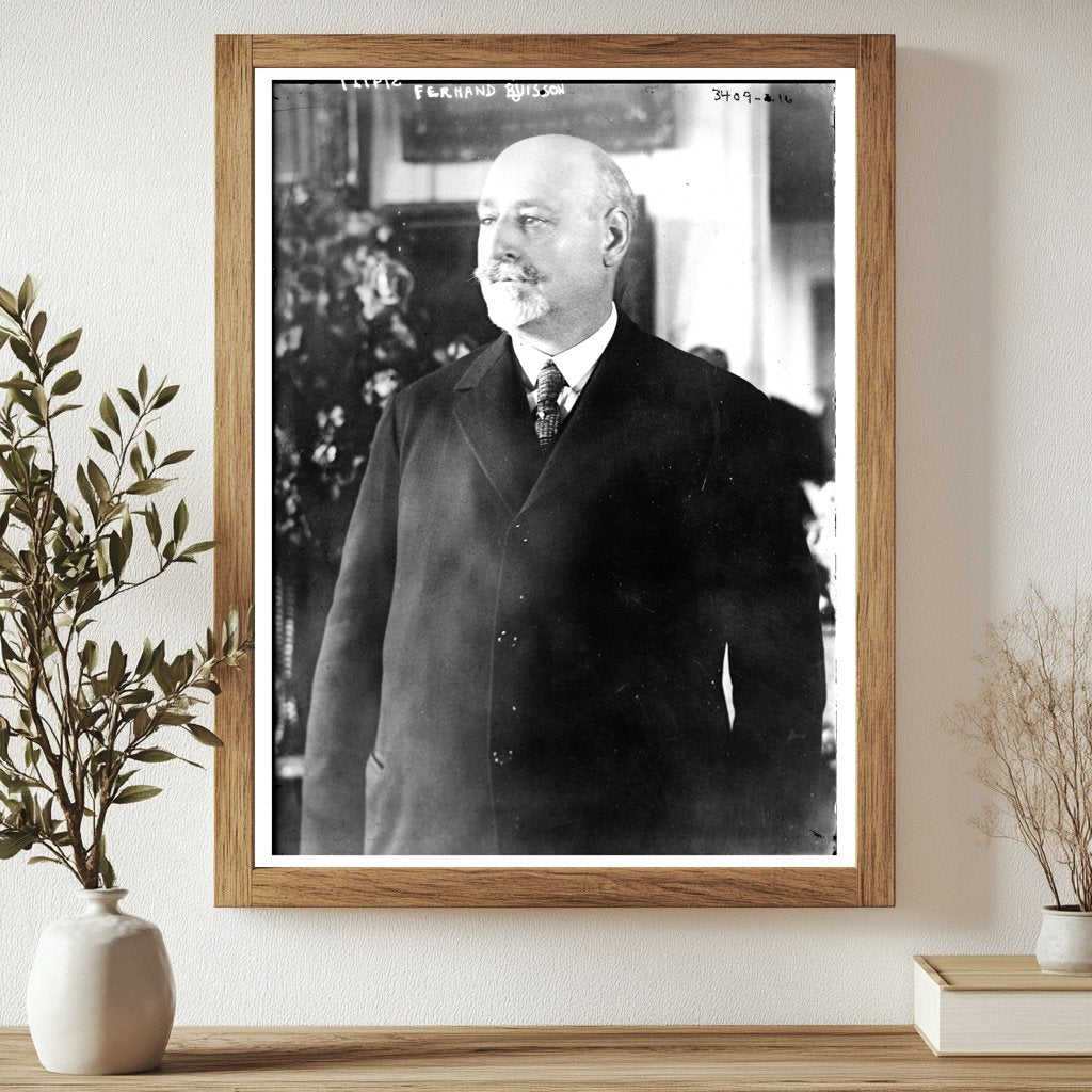 1927 Portrait of French Politician Fernand Buisson