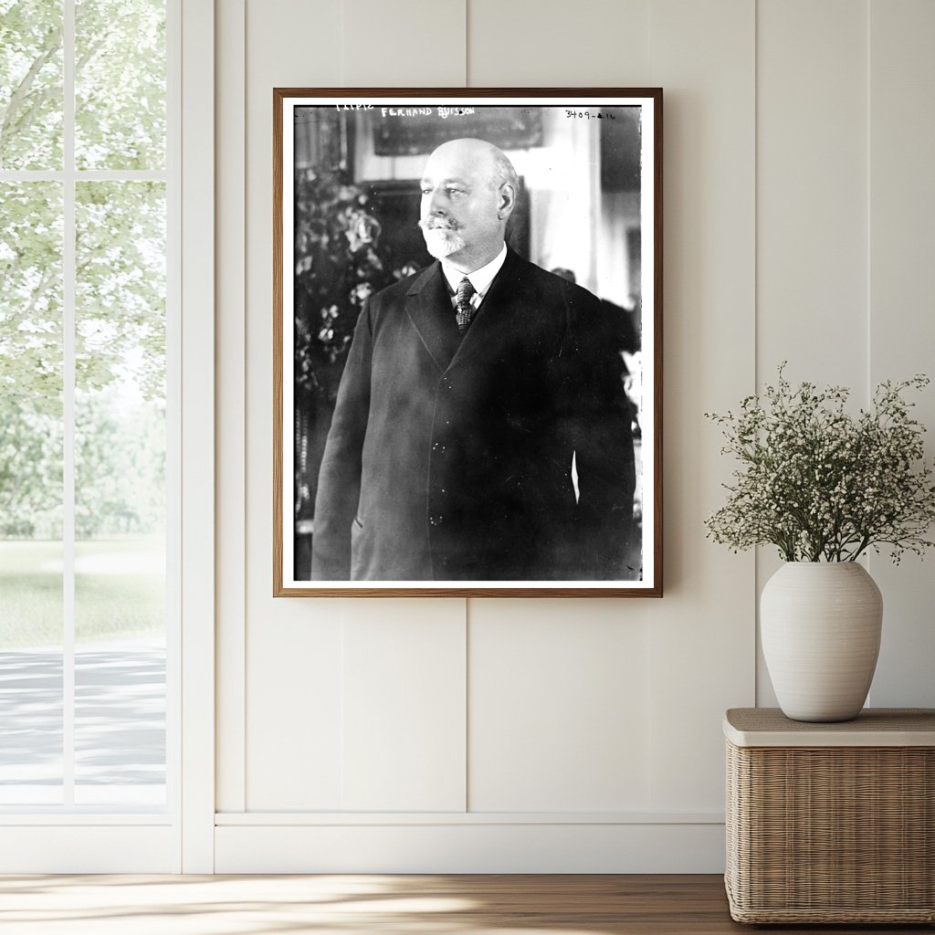 1927 Portrait of French Politician Fernand Buisson