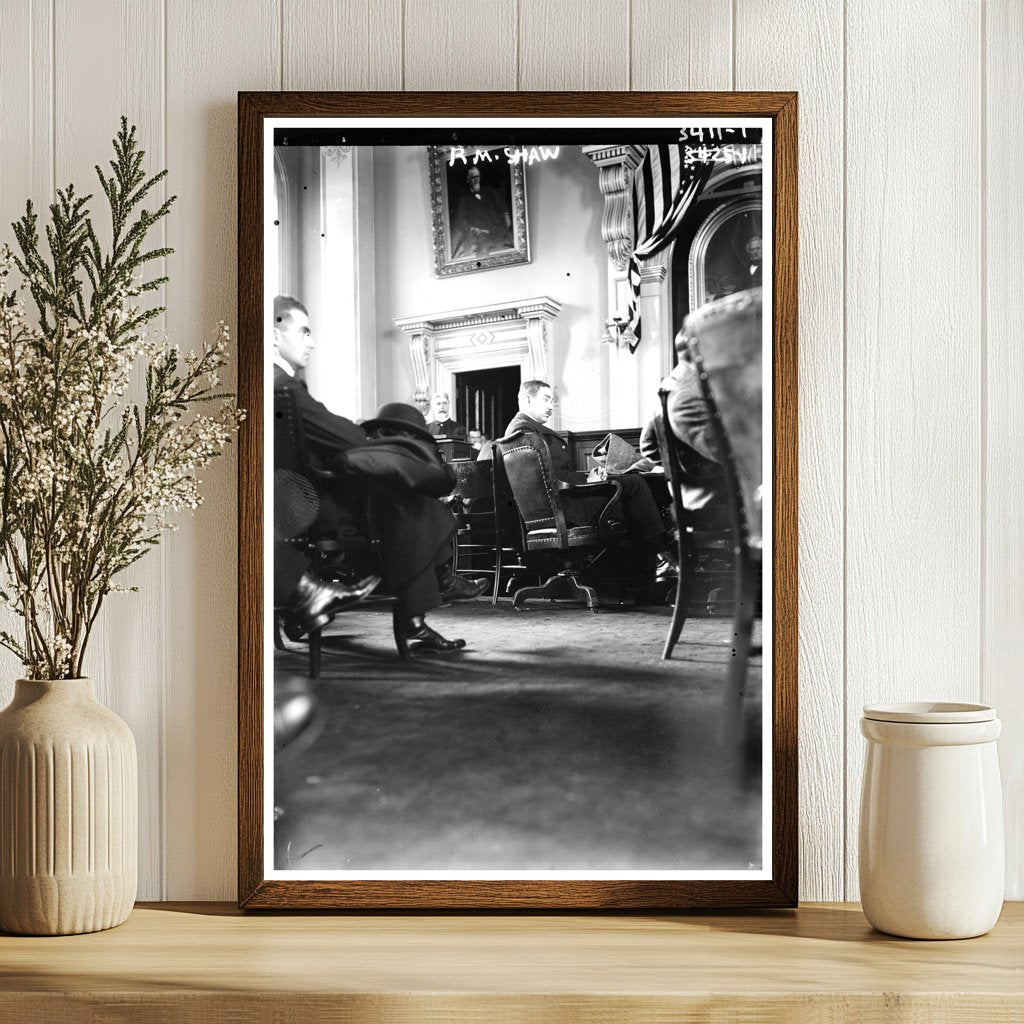 Vintage 1915 Portrait of an Influential Figure