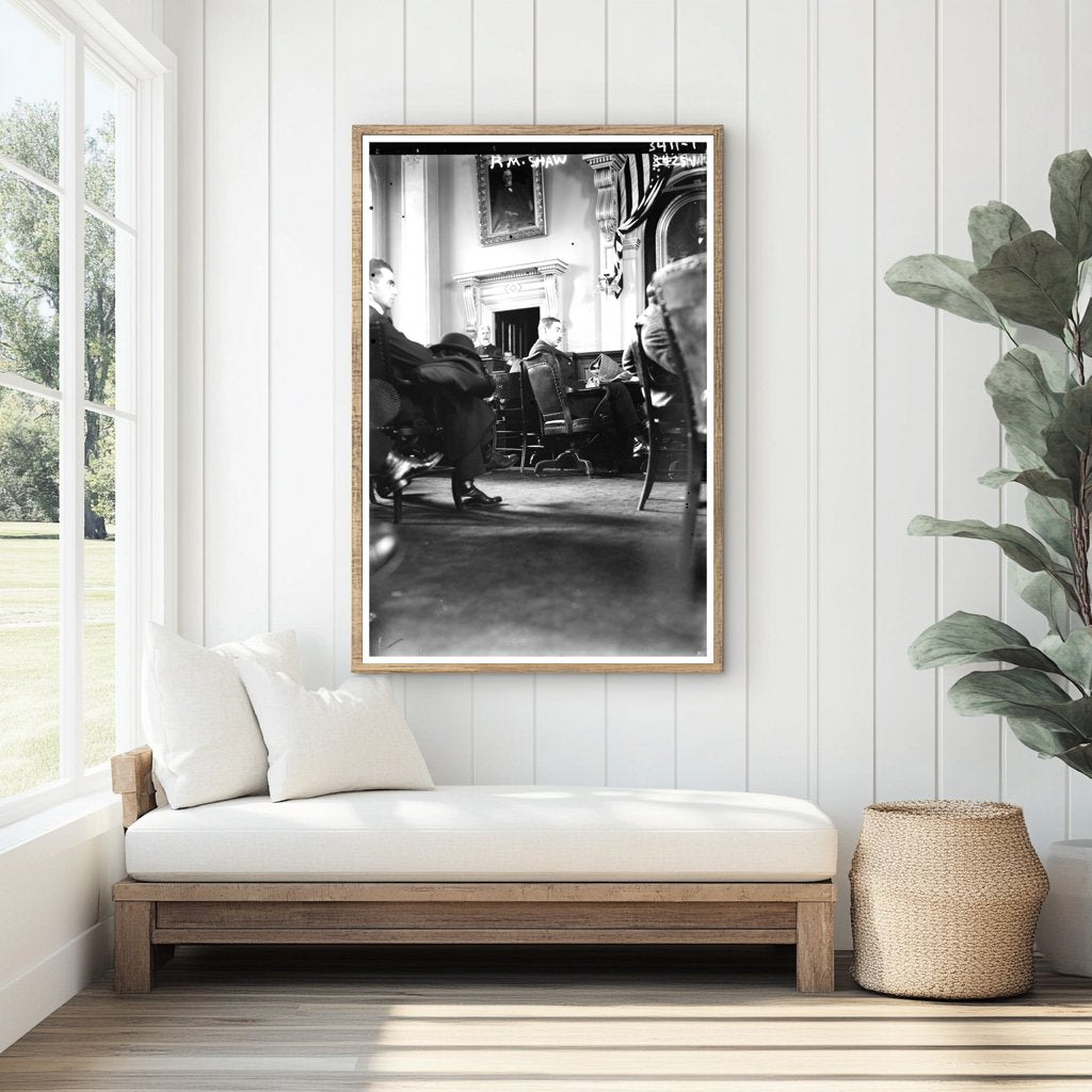 Vintage 1915 Portrait of an Influential Figure