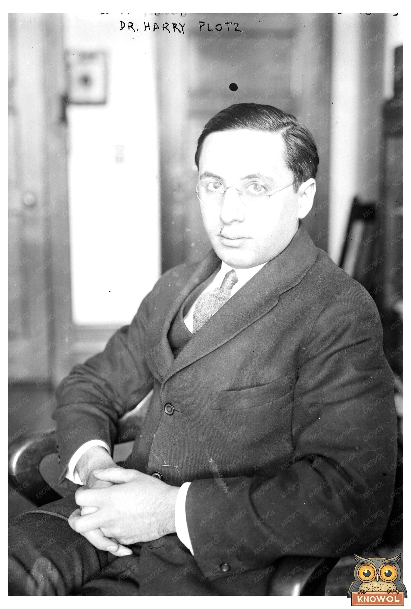 Early 20th Century Medical Pioneer Portrait