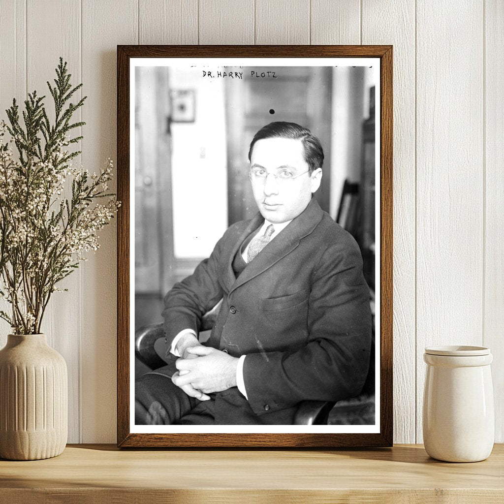 Early 20th Century Medical Pioneer Portrait
