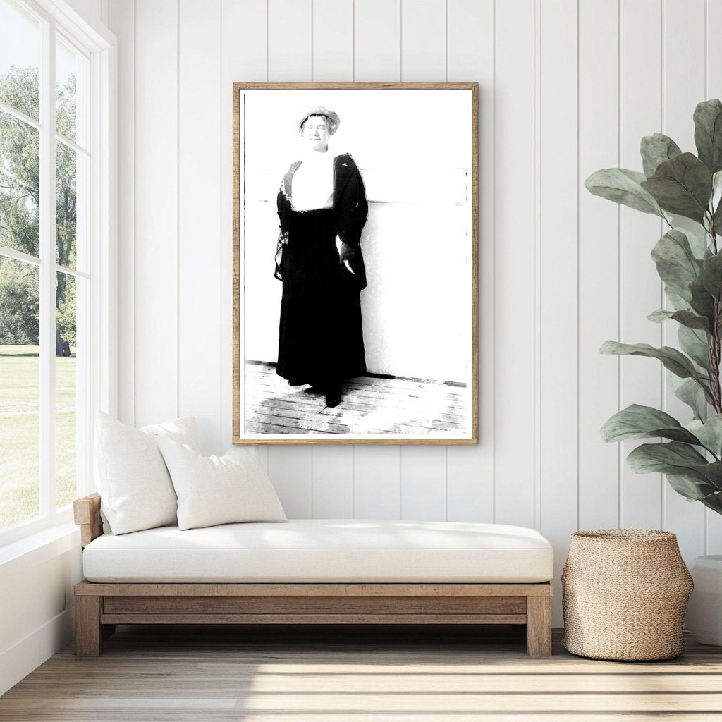 “Historic Portrait of Iconic Contralto Singer”