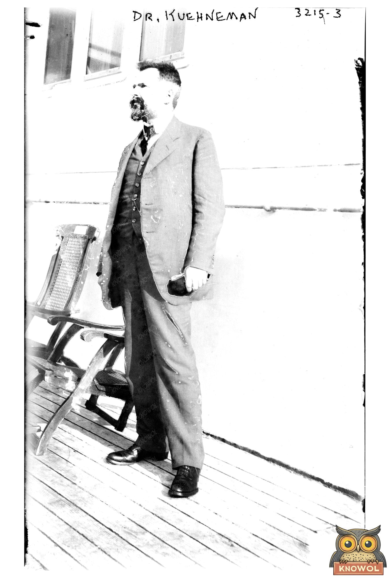 Vintage Portrait of an Early 20th Century Doctor
