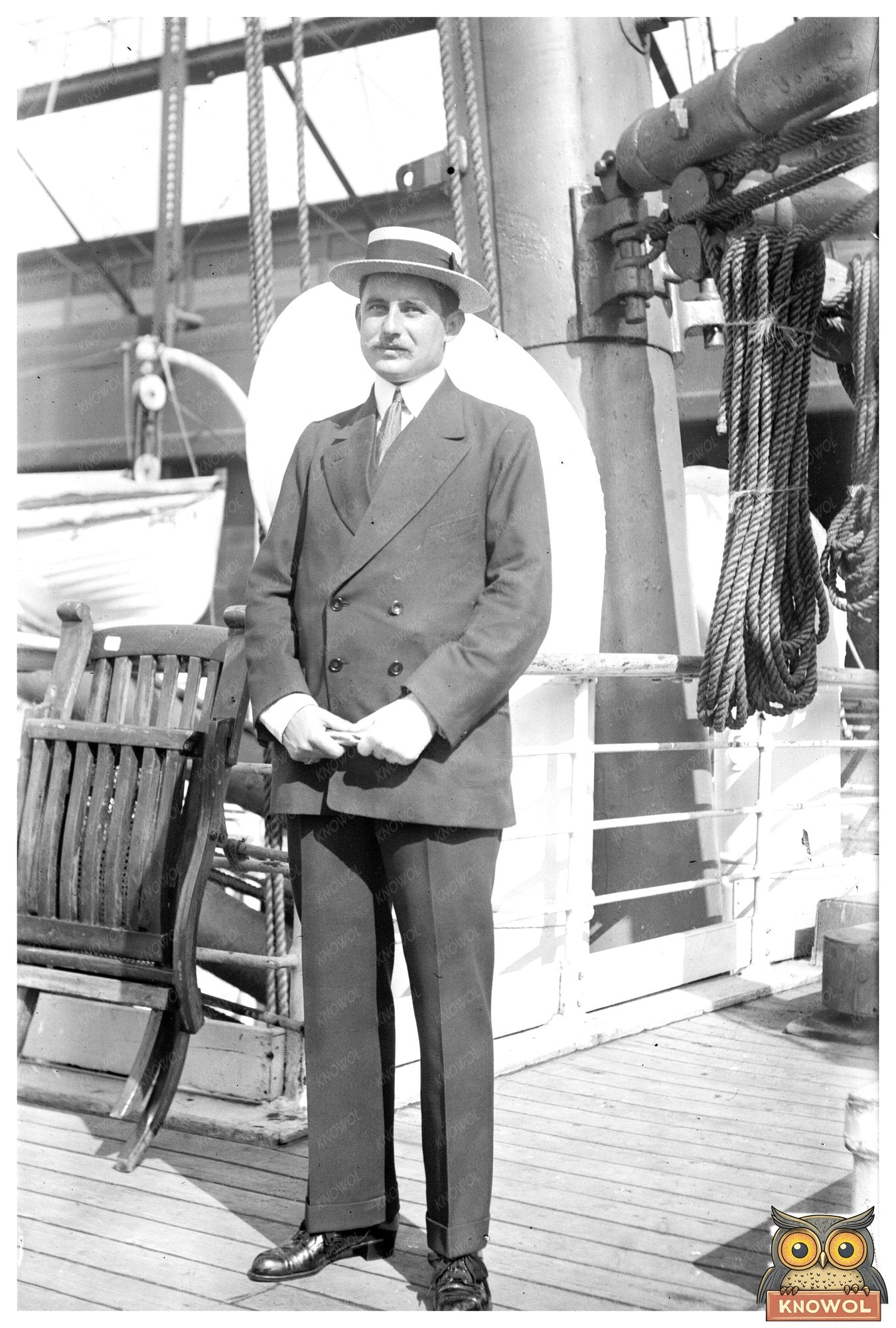 Influential Early 20th Century Politician Portrait
