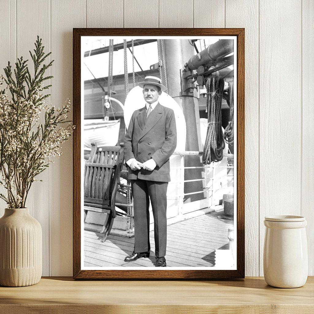 Influential Early 20th Century Politician Portrait