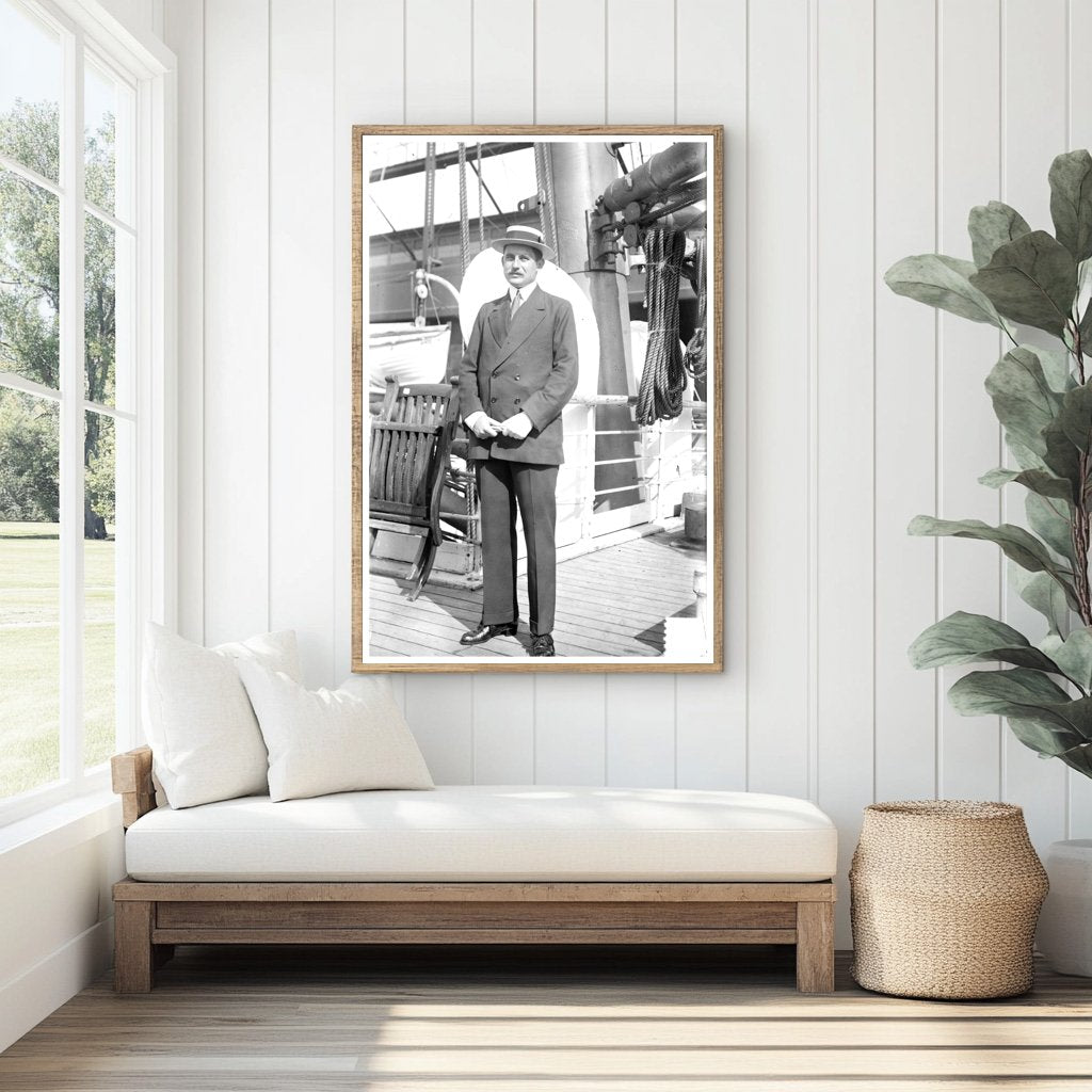 Influential Early 20th Century Politician Portrait