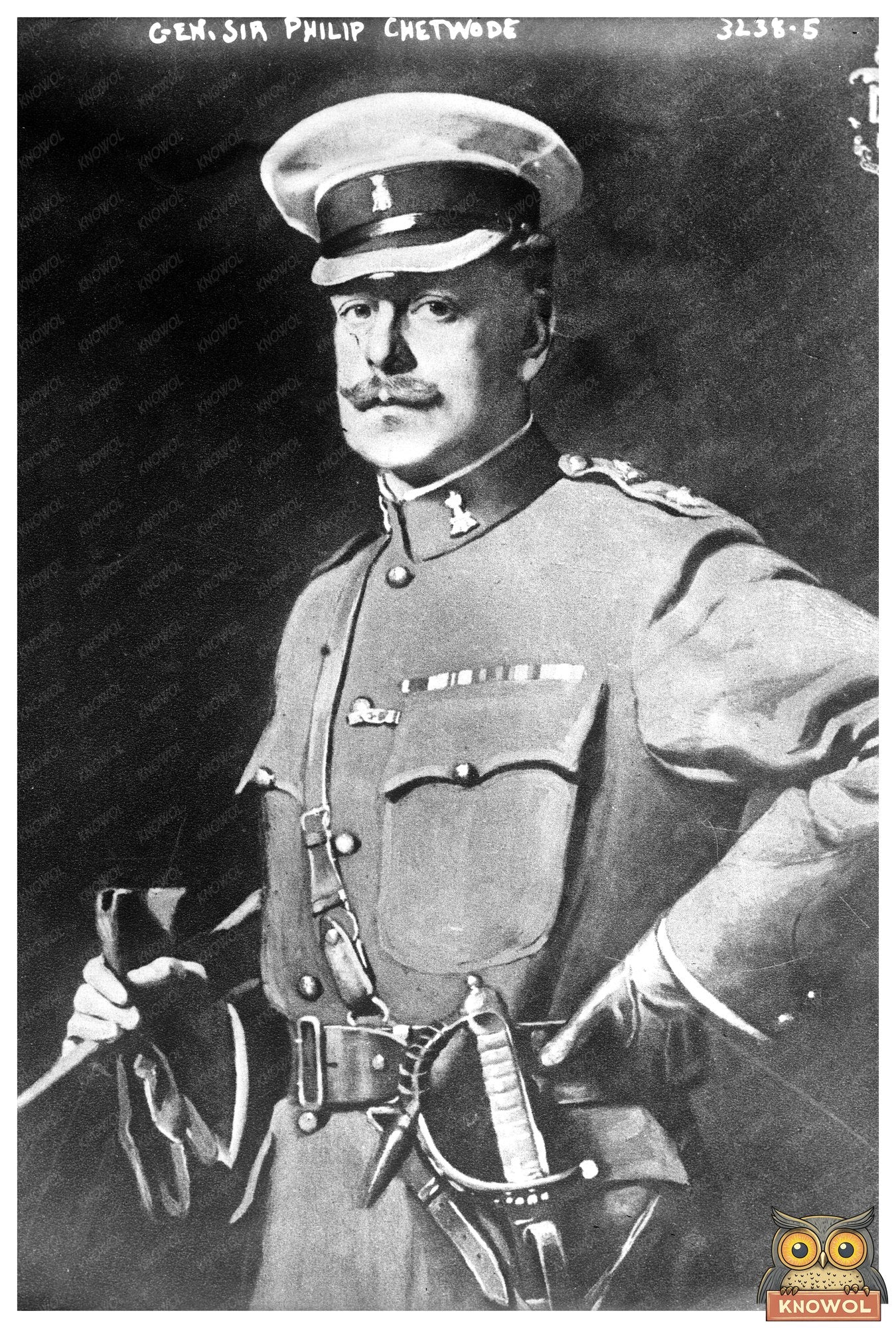 World War I Era Portrait of General Philip Chetwode