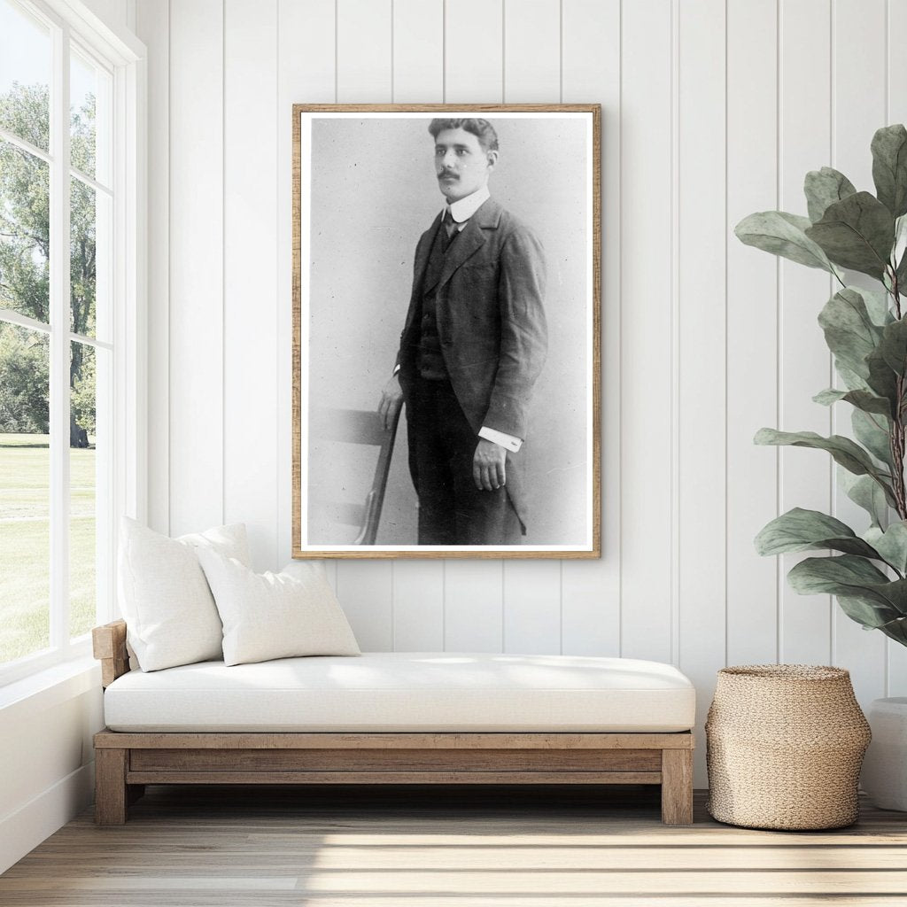 Early 20th Century Portrait of a Notable Figure