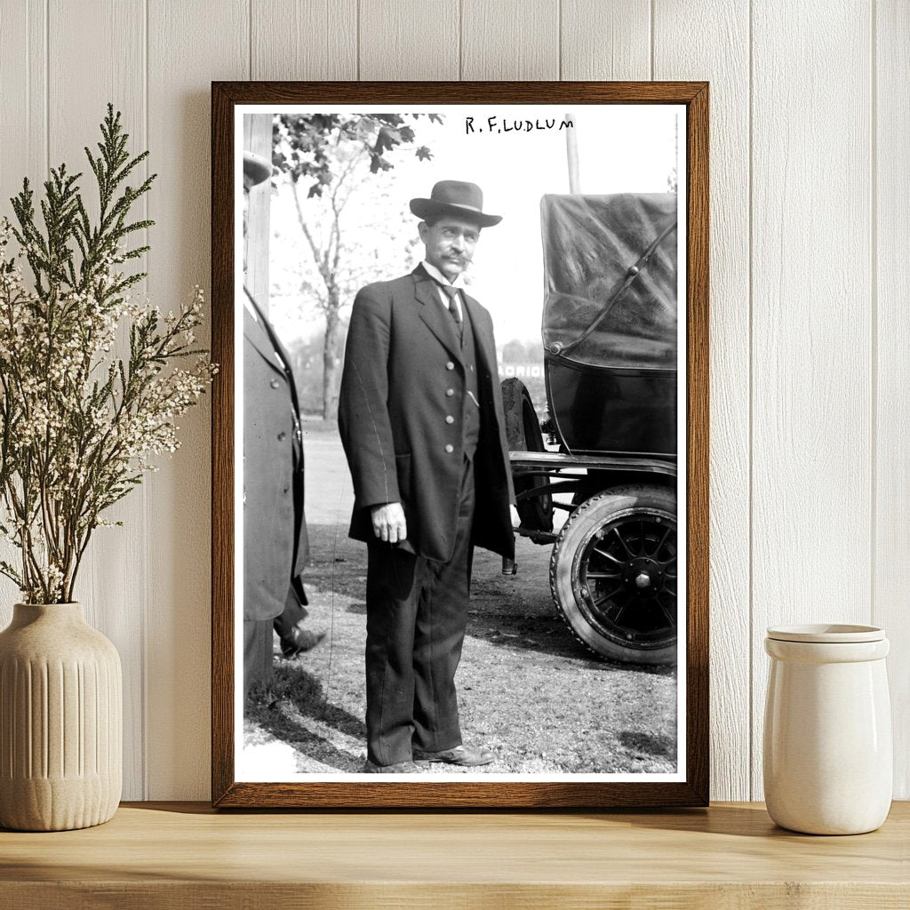 1914 Community Leader Robert F. Ludlam Portrait